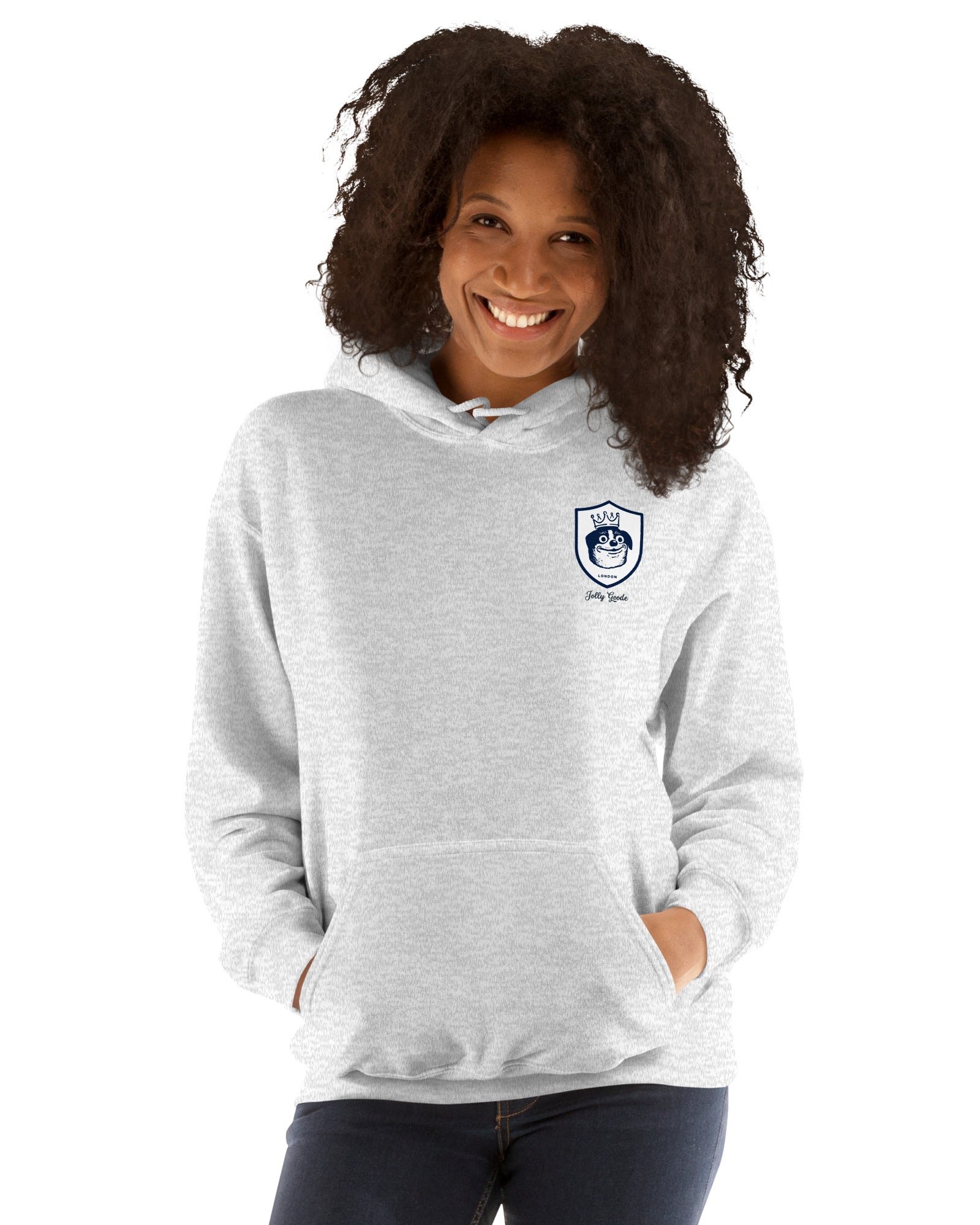 Jolly & Goode Hoodies Jolly Goode London Crowned Dog Hoodie Cheeky British Style