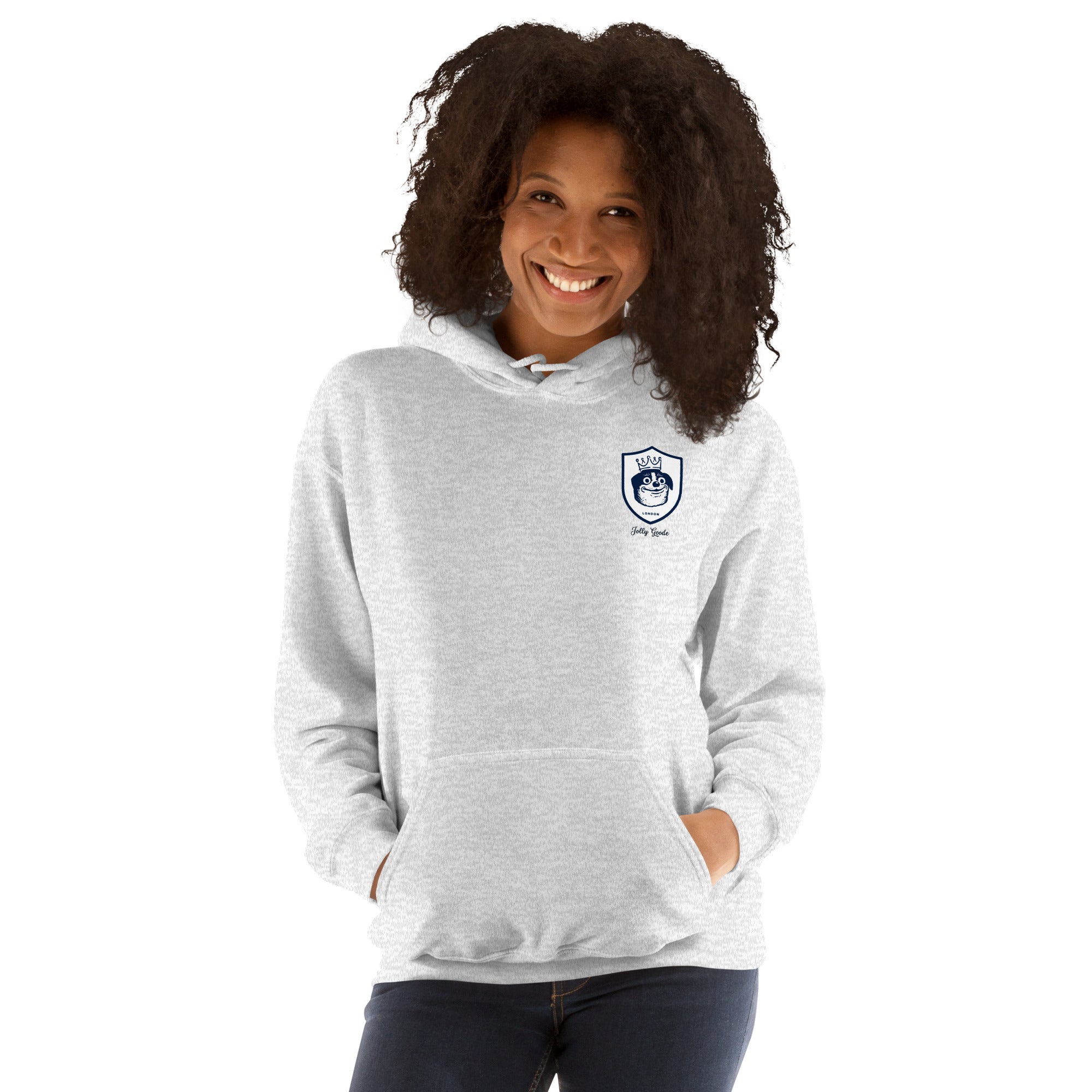 Jolly & Goode Hoodies Jolly Goode London Crowned Dog Hoodie Cheeky British Style