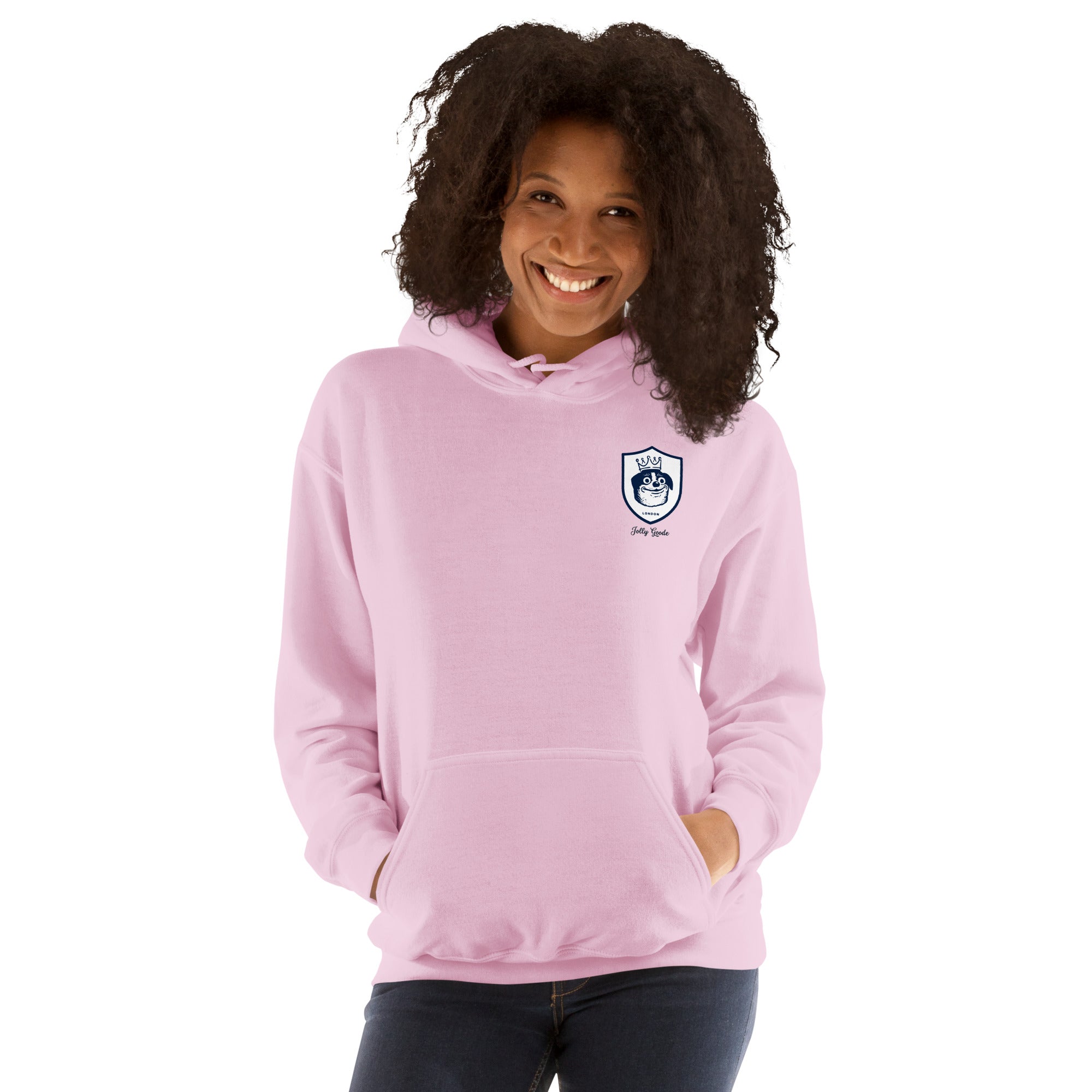 Jolly & Goode Hoodies Jolly Goode London Crowned Dog Hoodie Cheeky British Style