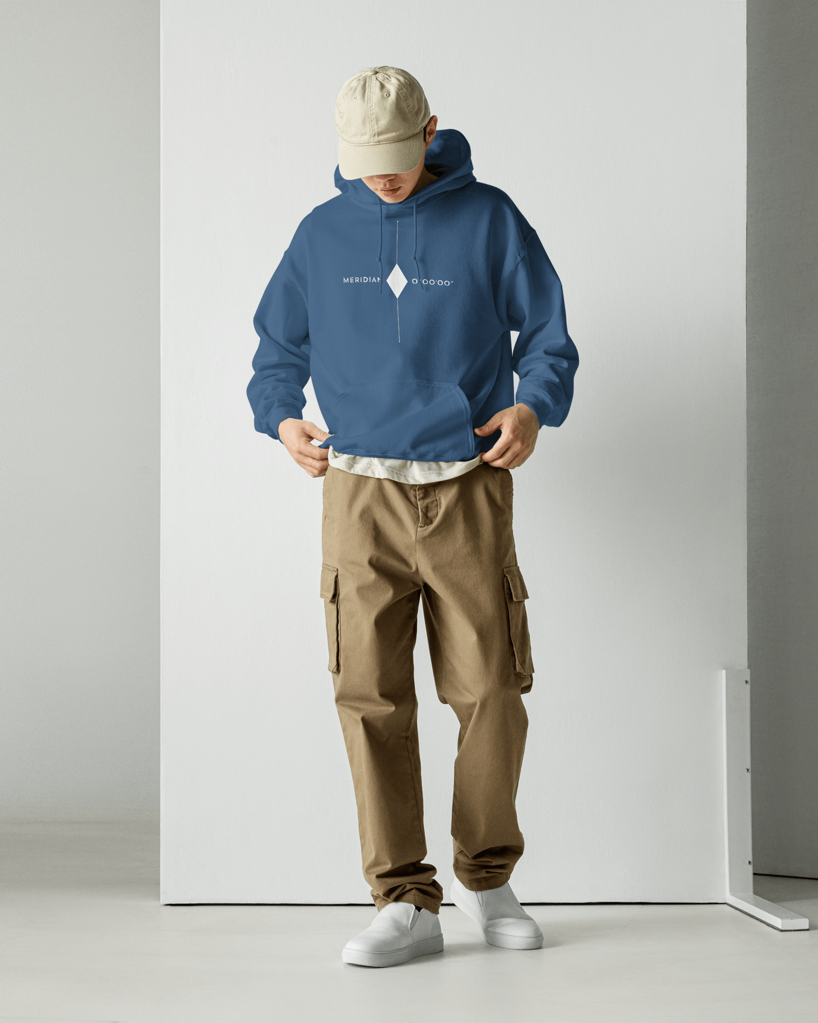 Jolly & Goode Hoodies London Greenwich Meridian Hoodie | British Style Cheeky British Style