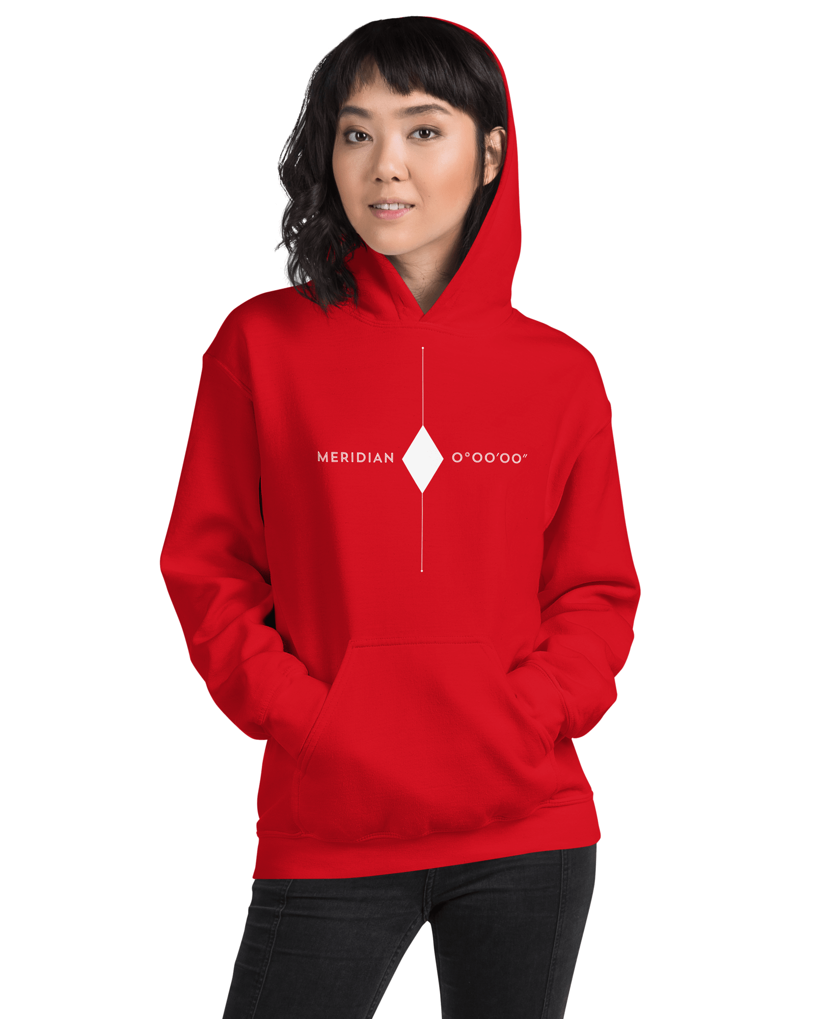 Jolly & Goode Hoodies London Greenwich Meridian Hoodie | British Style Cheeky British Style