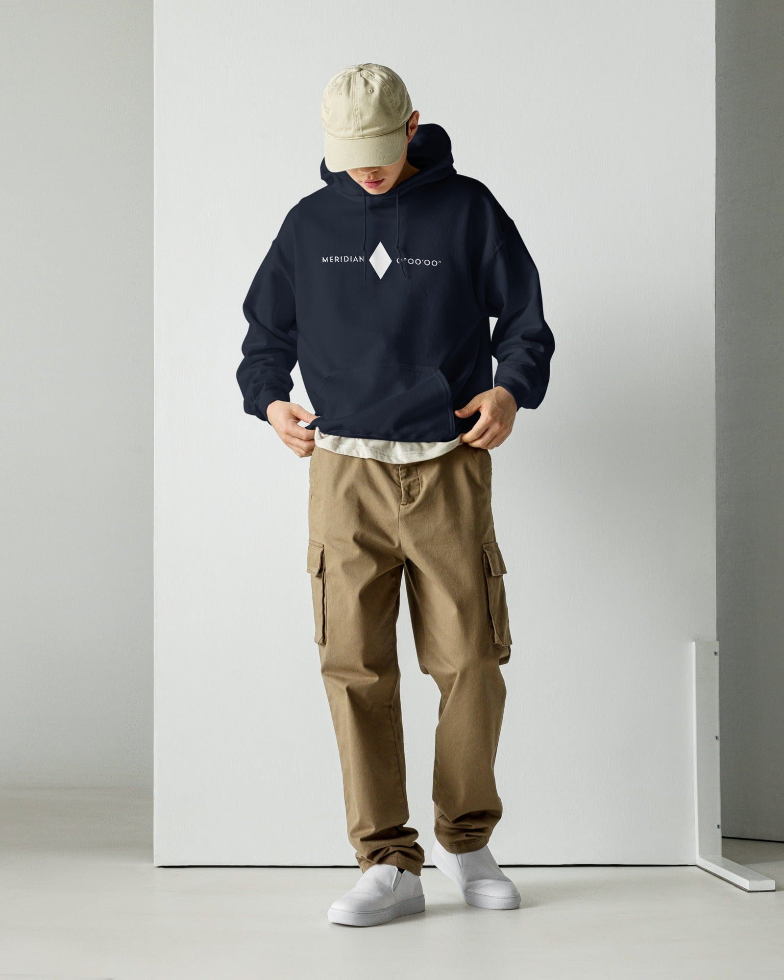 Jolly & Goode Hoodies London Greenwich Meridian Hoodie | British Style Cheeky British Style