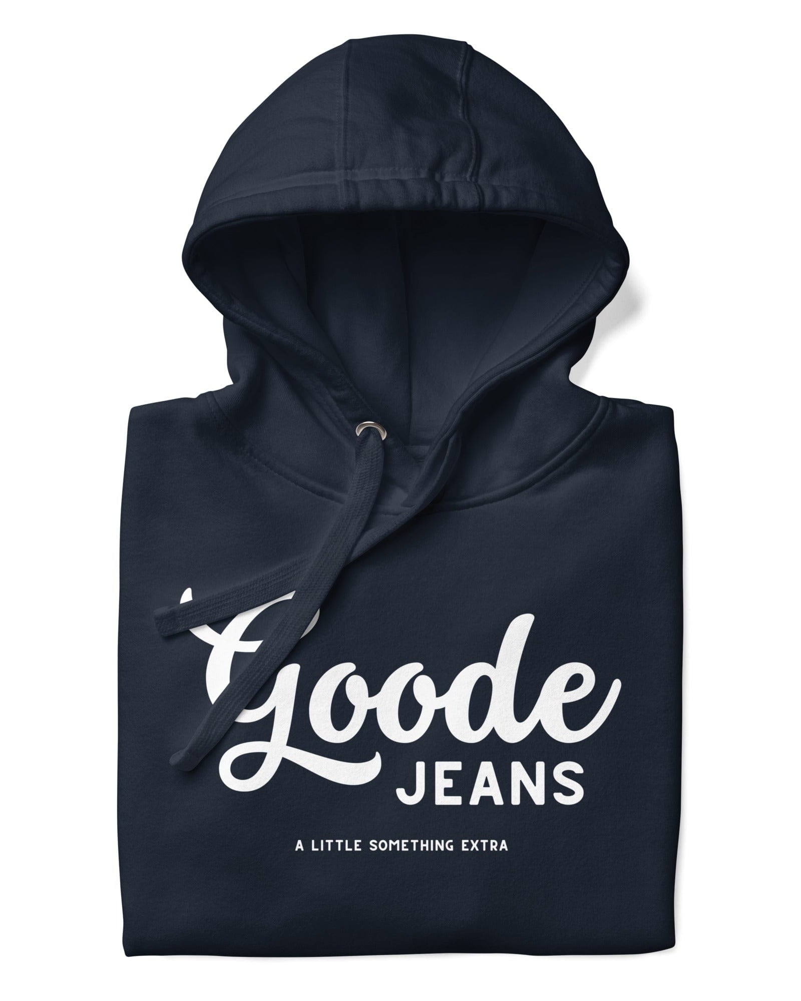 Jolly & Goode Hoodies Navy Blazer / S Goode Jeans | A Little Something Extra | Hoodie | Unisex Cheeky British Style