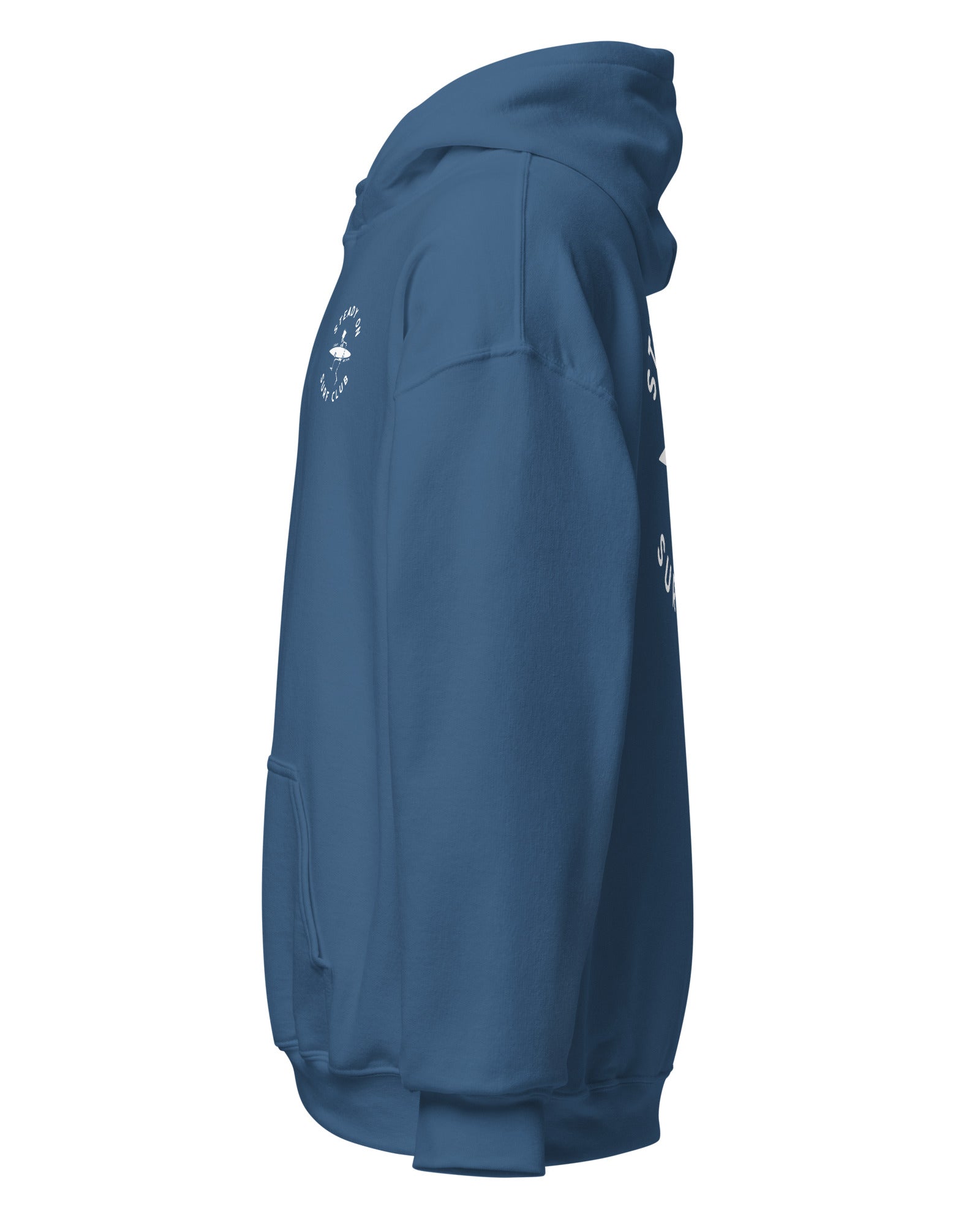 Jolly & Goode Hoodies Steady On Surf Club Skeleton Surf King Hoodie Cheeky British Style