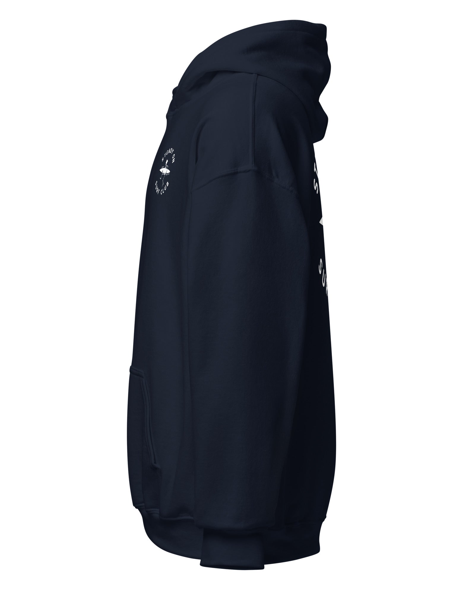 Jolly & Goode Hoodies Steady On Surf Club Skeleton Surf King Hoodie Cheeky British Style