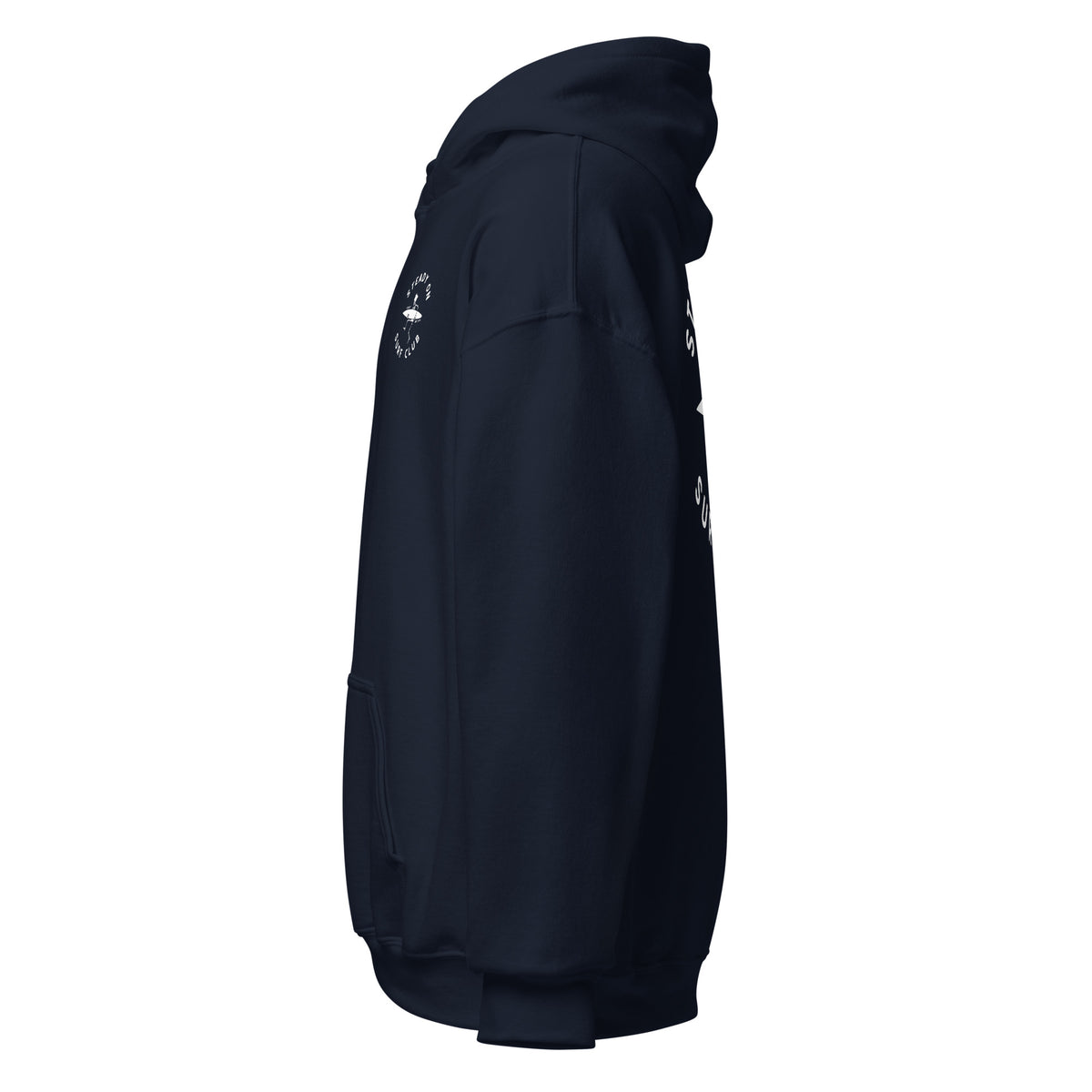 Jolly & Goode Hoodies Steady On Surf Club Skeleton Surf King Hoodie Cheeky British Style