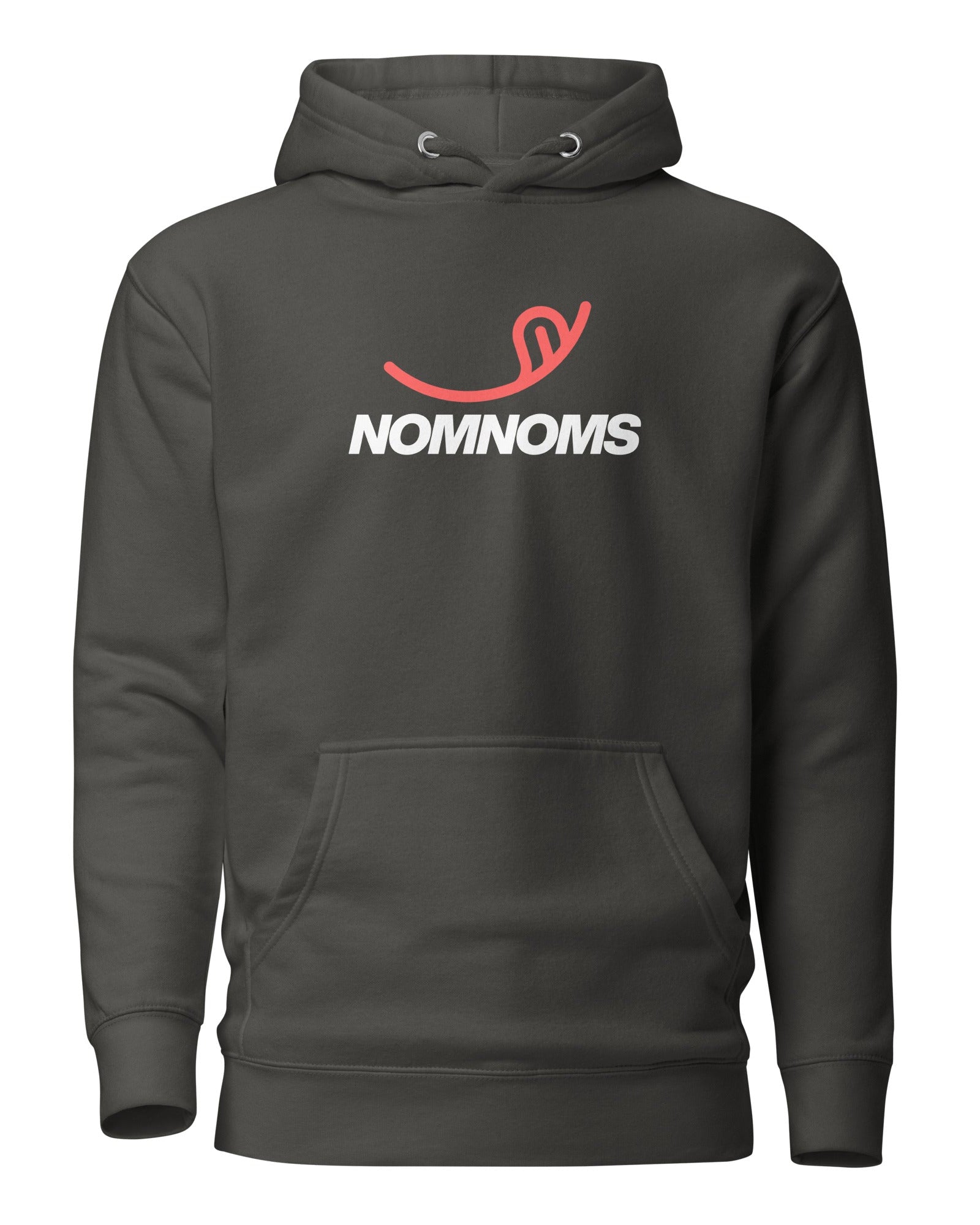 Jolly & Goode Hoodies Vintage Black / S Nomnoms Hoodie Cheeky British Style