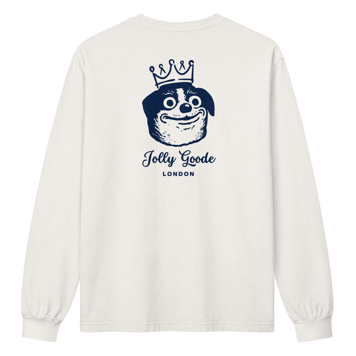 Jolly & Goode Jolly Goode London Crowned Dog Long Sleeve Shirt Cheeky British Style
