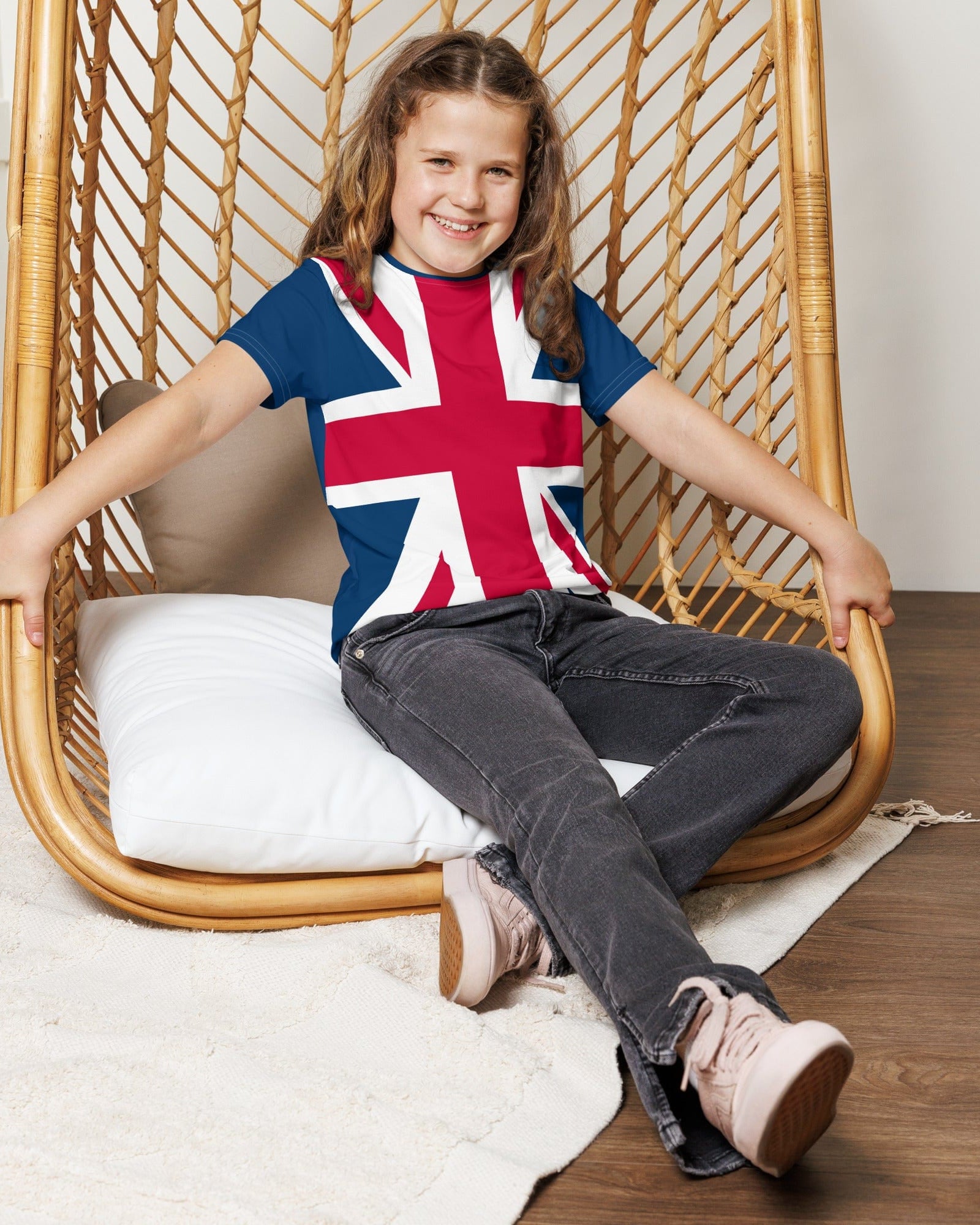 Jolly & Goode kids shirts 8 Kids Union Jack Tee Cheeky British Style