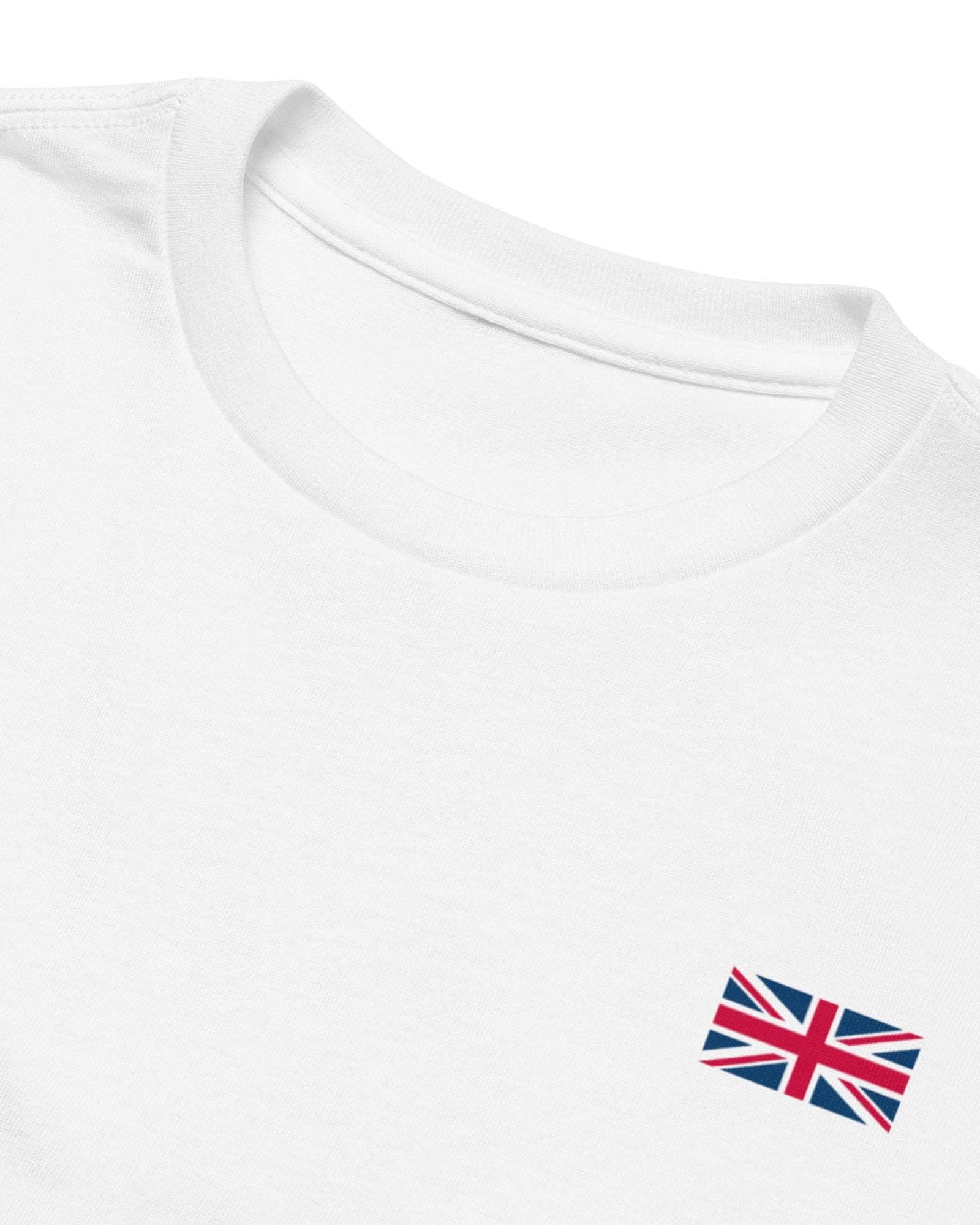 Jolly & Goode kids shirts Kids Union Jack T-shirt | Left Chest | Youth Size Cheeky British Style