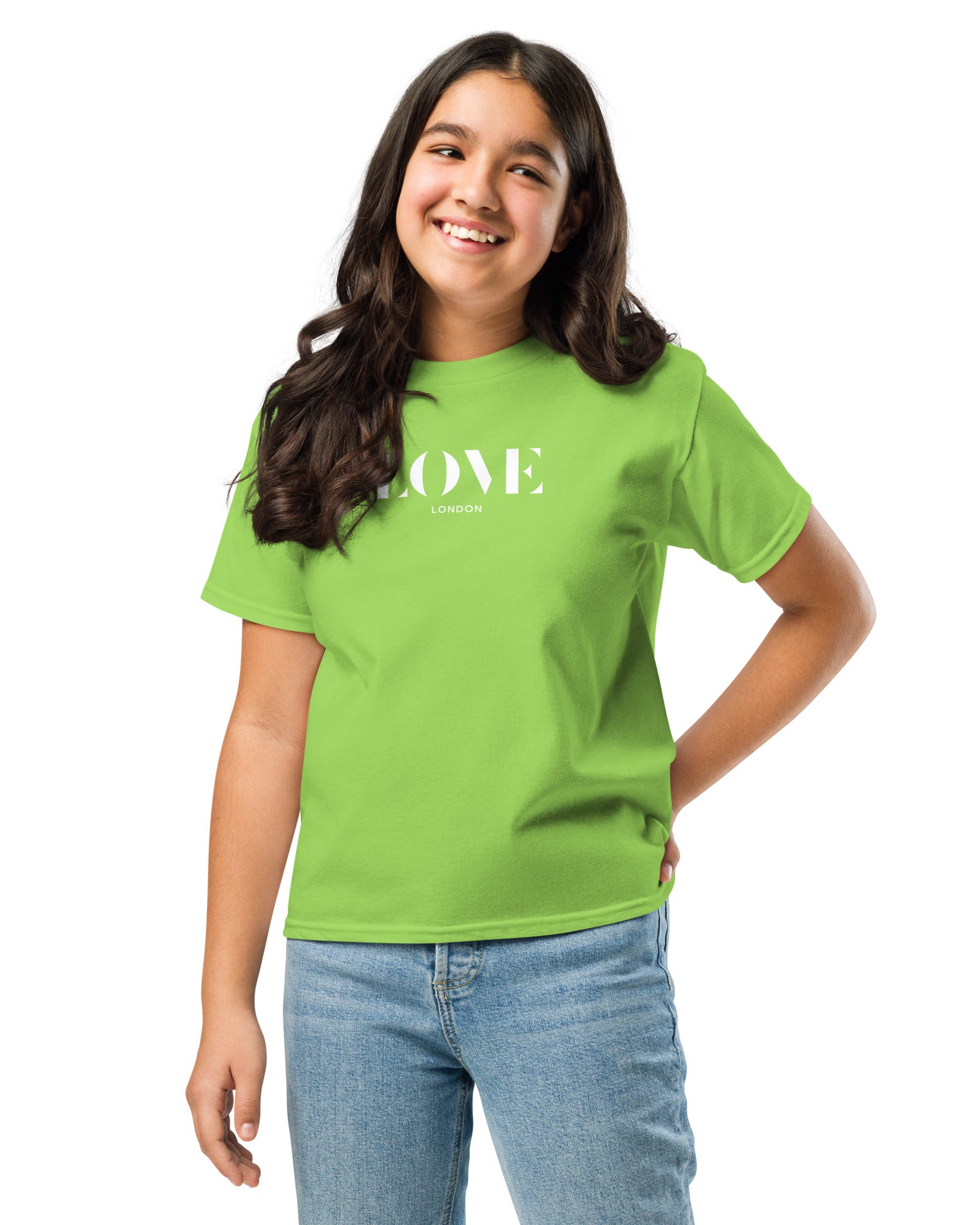 Jolly & Goode kids shirts Love London Youth T-shirt | Unisex Cheeky British Style