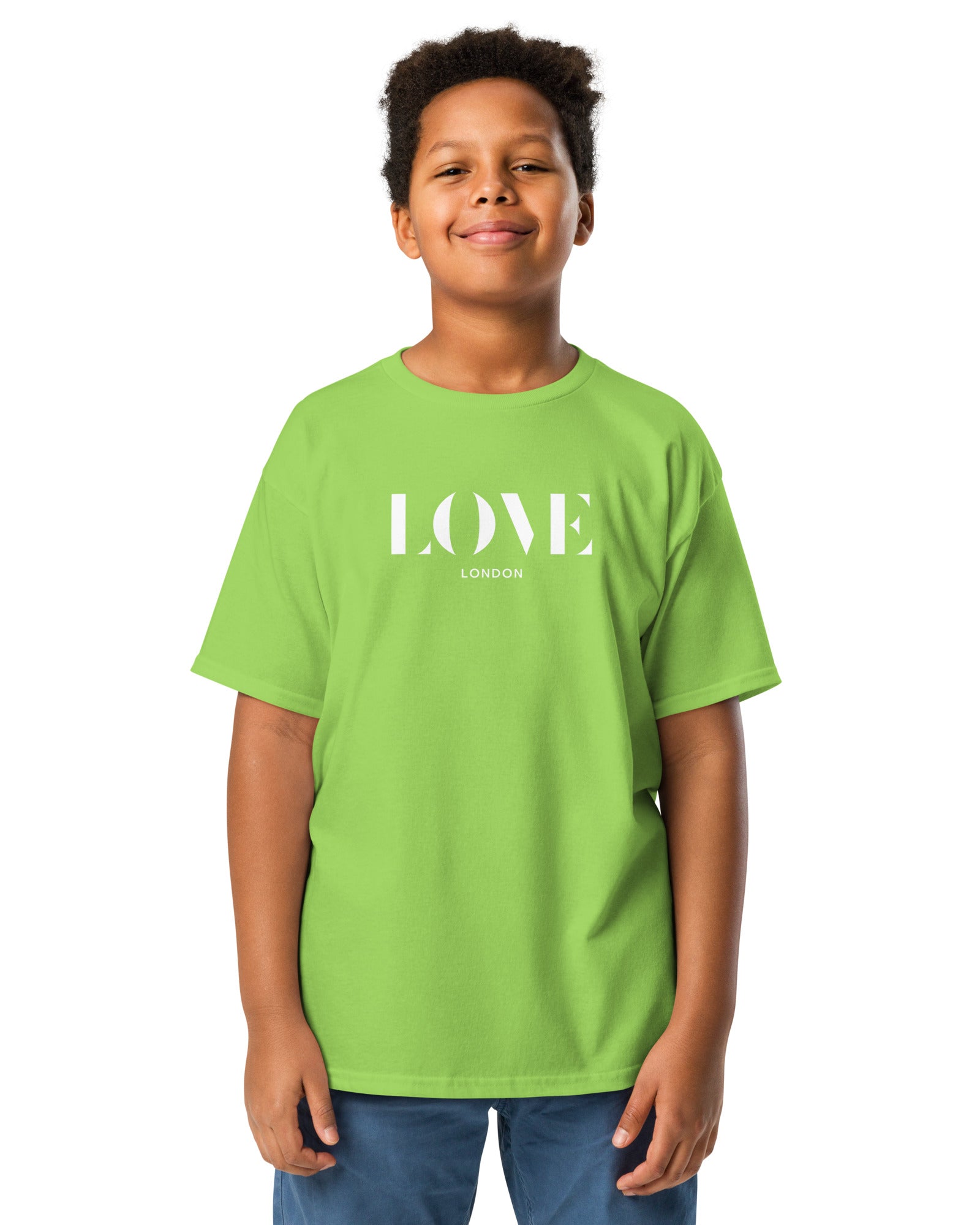Jolly & Goode kids shirts Love London Youth T-shirt | Unisex Cheeky British Style