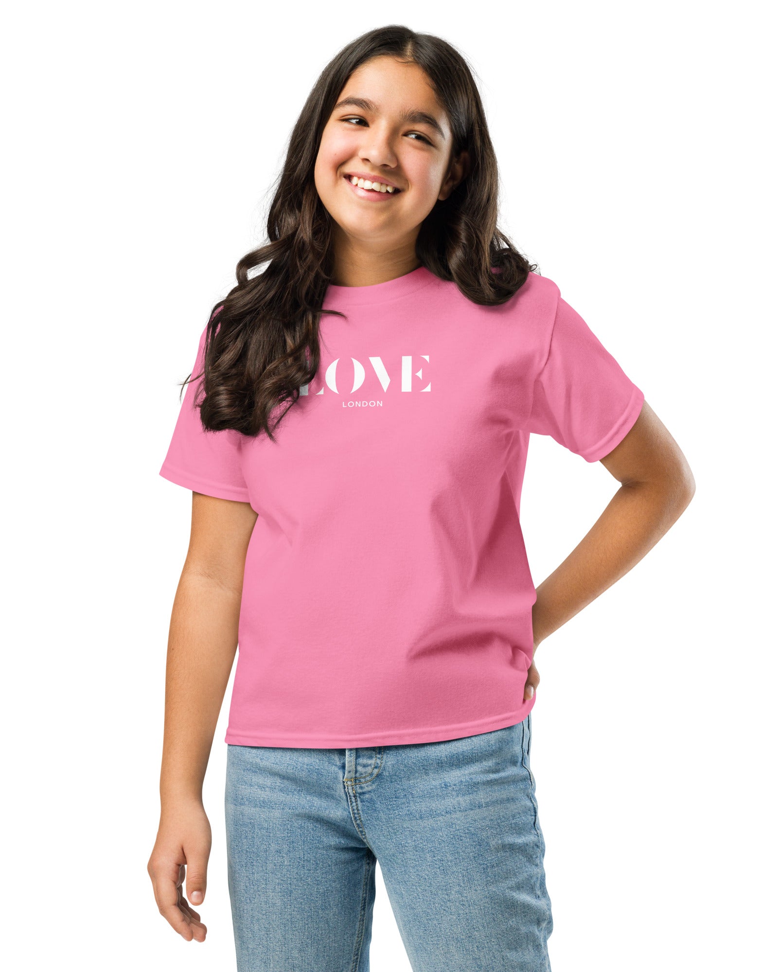 Jolly & Goode kids shirts Love London Youth T-shirt | Unisex Cheeky British Style