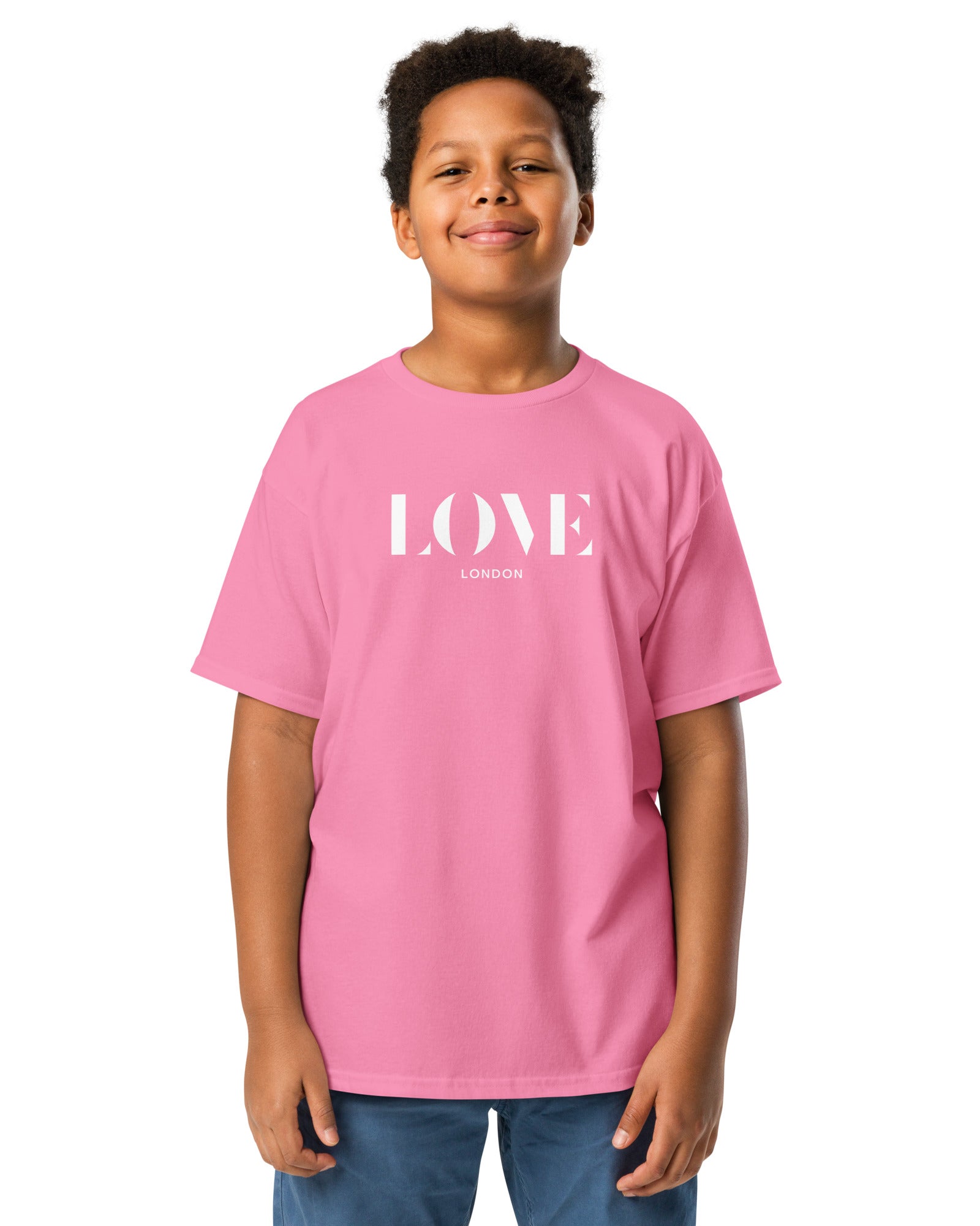 Jolly & Goode kids shirts Love London Youth T-shirt | Unisex Cheeky British Style