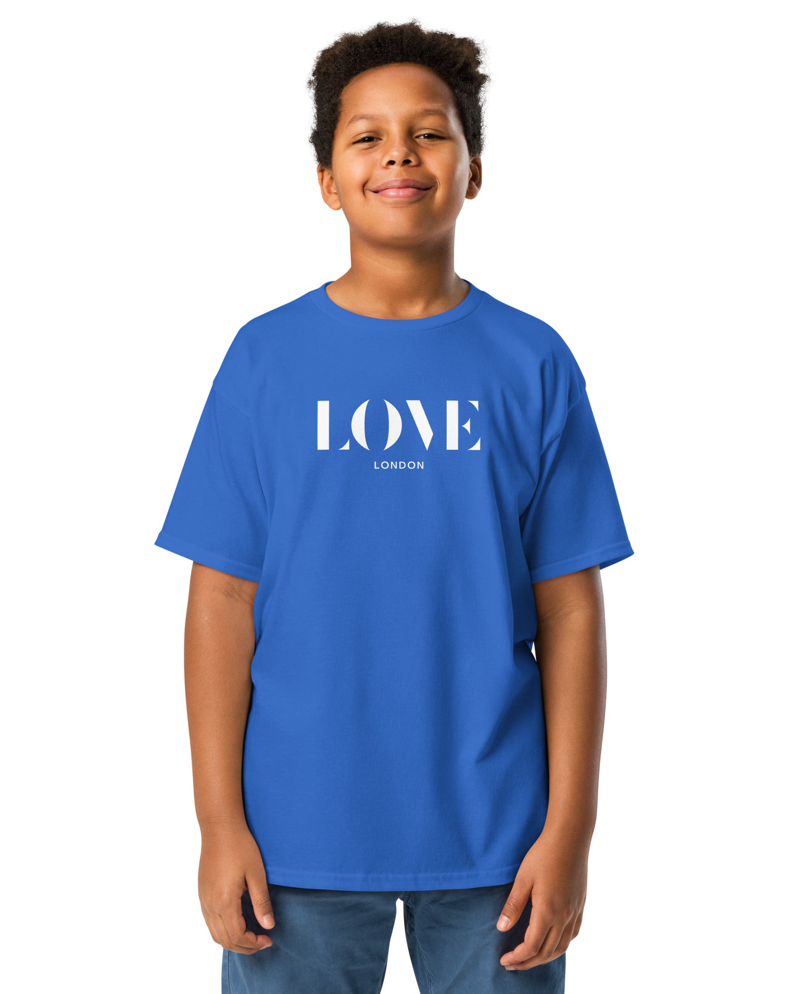 Jolly & Goode kids shirts Love London Youth T-shirt | Unisex Cheeky British Style