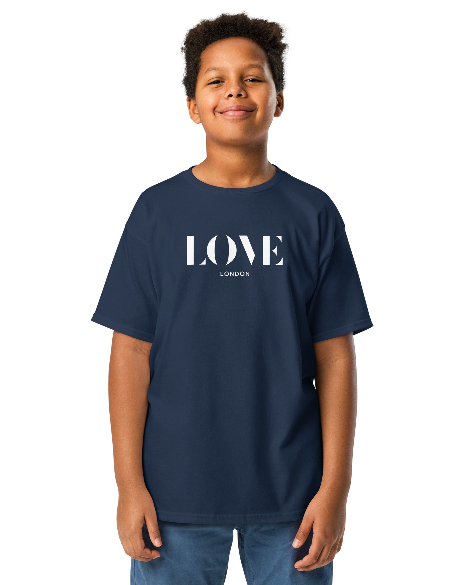 Jolly & Goode kids shirts Love London Youth T-shirt | Unisex Cheeky British Style