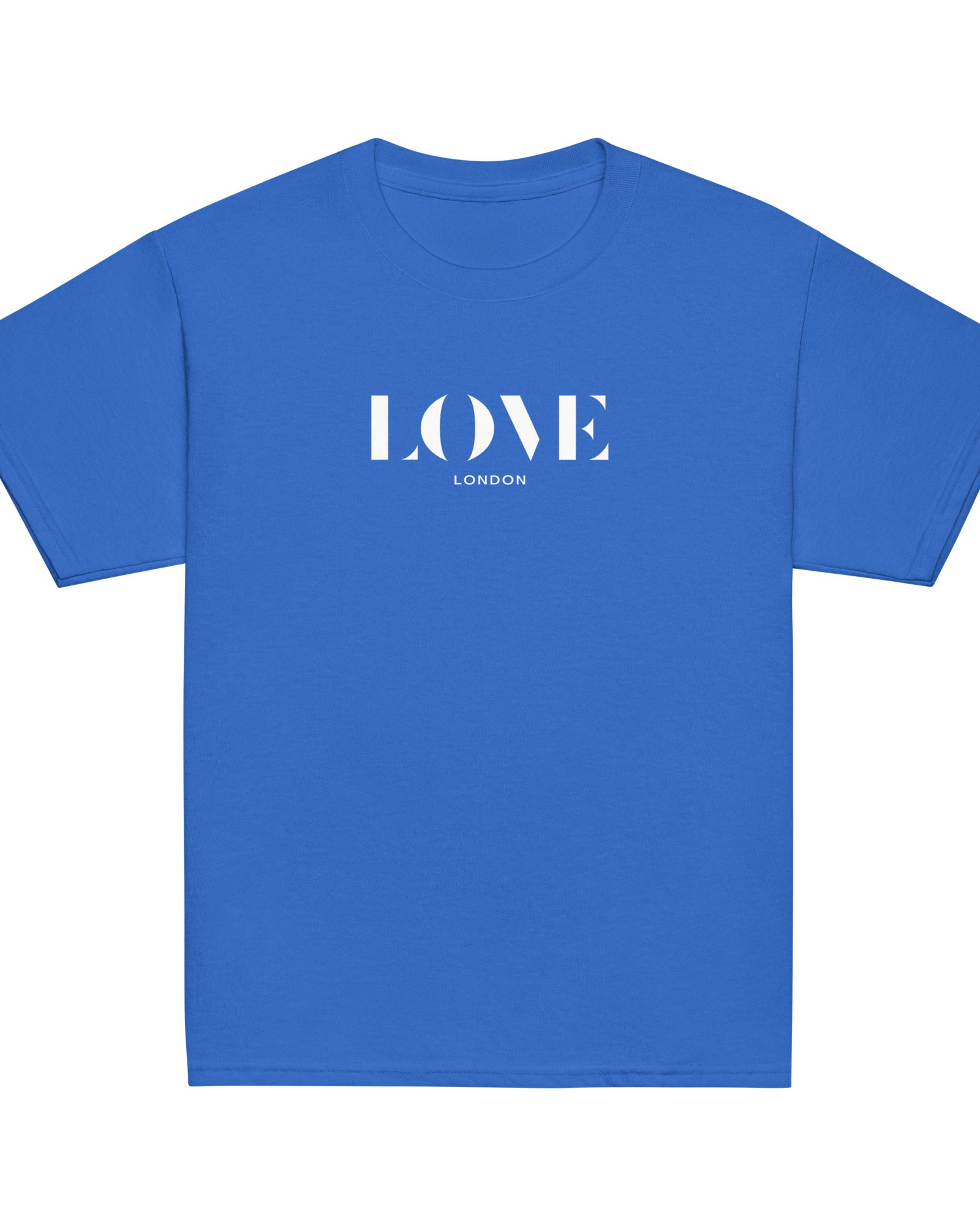 Jolly & Goode kids shirts Royal / XS Love London Youth T-shirt | Unisex Cheeky British Style