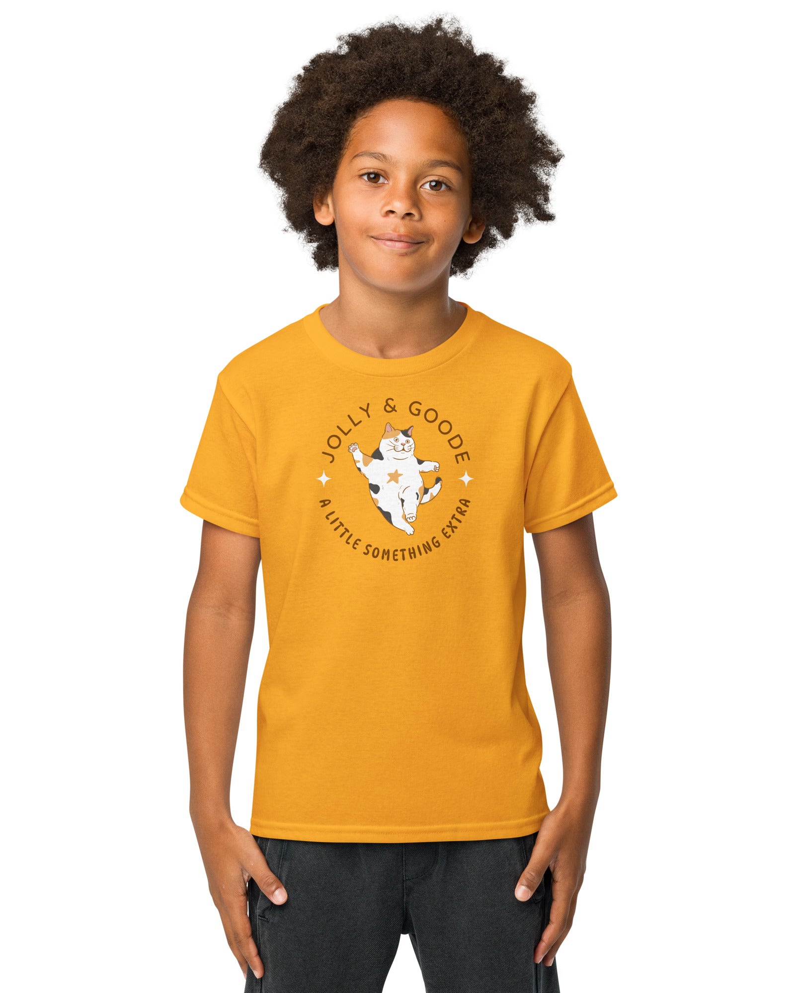Jolly & Goode kids shirts Star Cat | A Little Something Extra | Youth Tee Cheeky British Style
