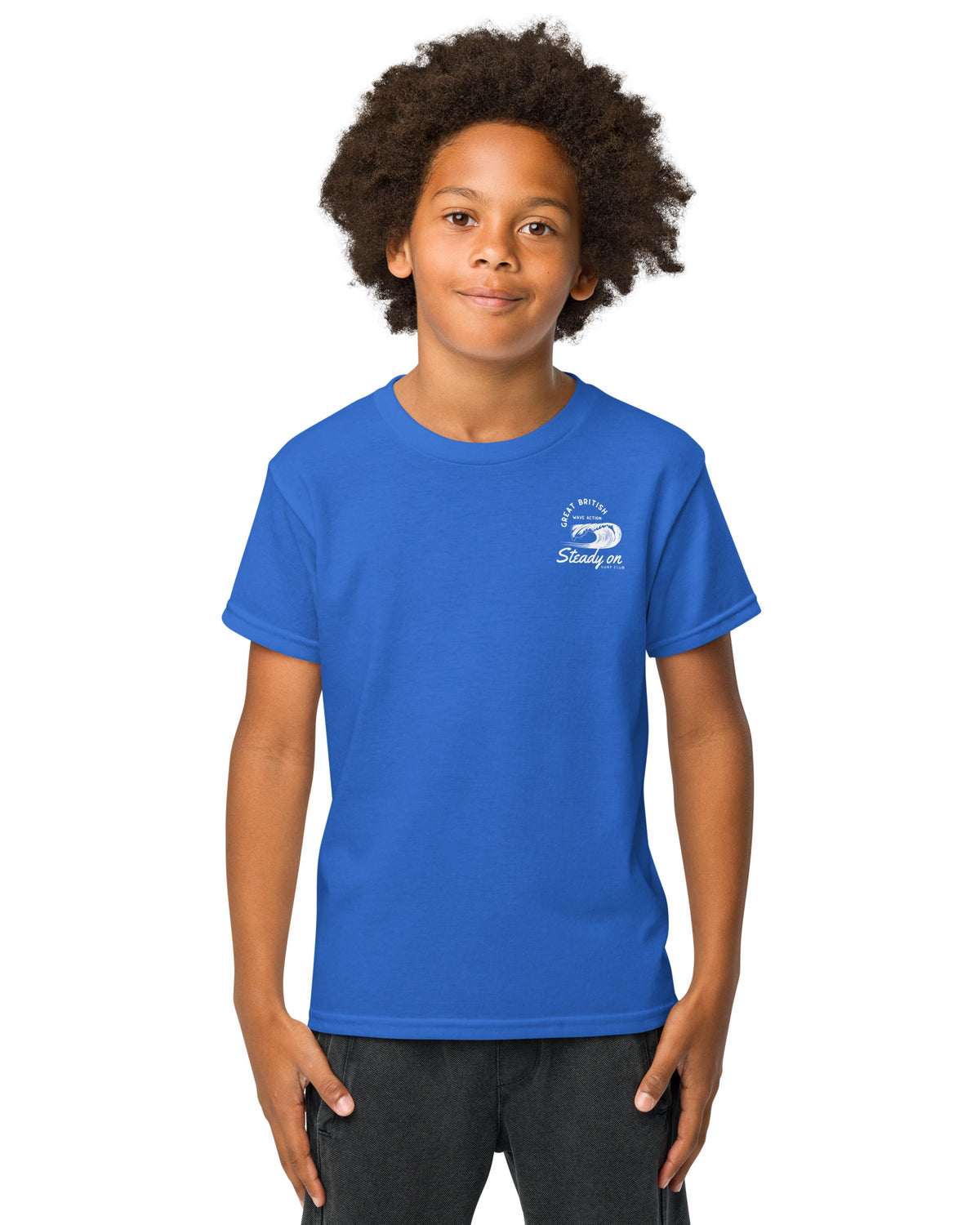 Jolly & Goode kids shirts Steady On Surf Club Kids T-Shirt Cheeky British Style