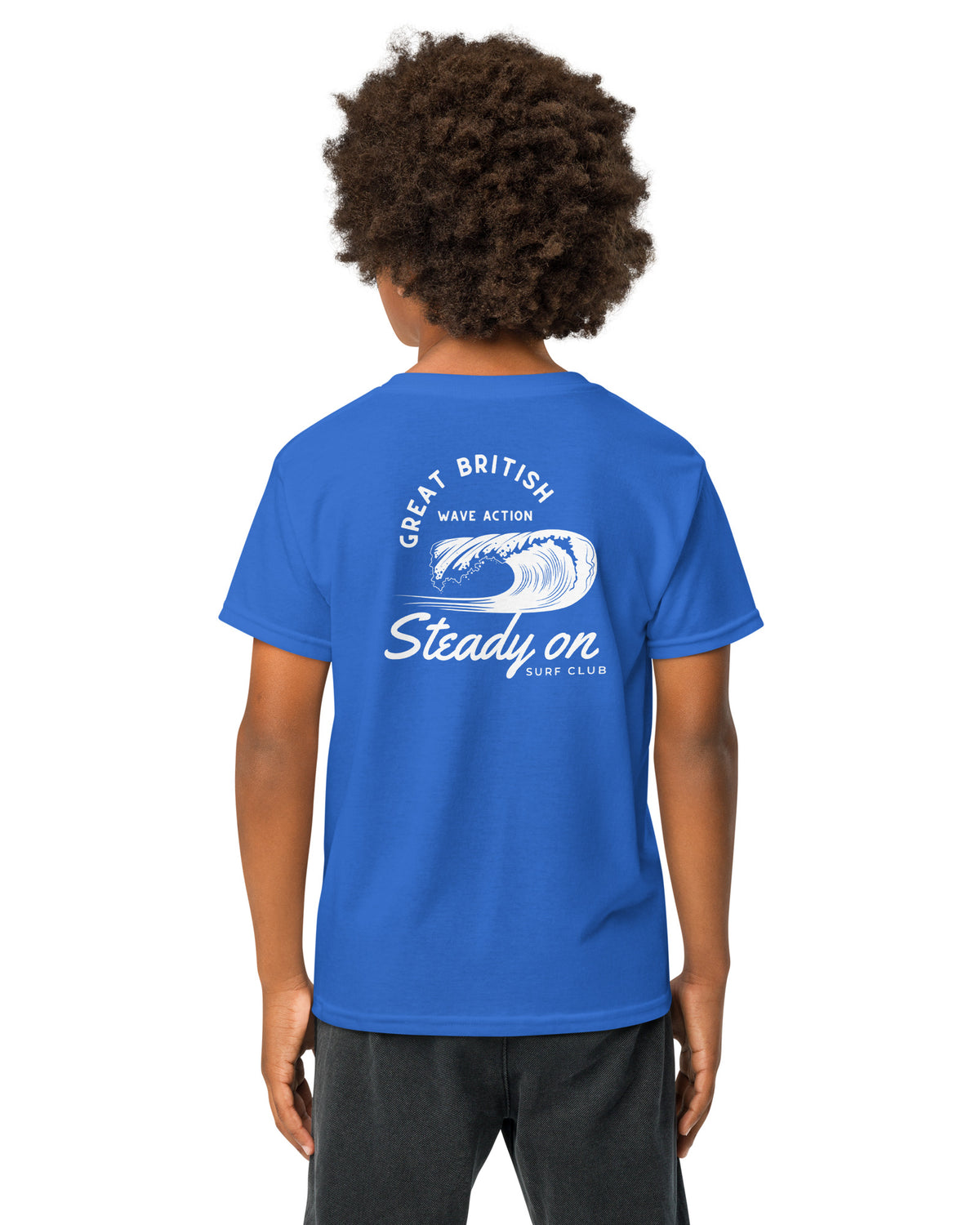 Jolly & Goode kids shirts Steady On Surf Club Kids T-Shirt Cheeky British Style