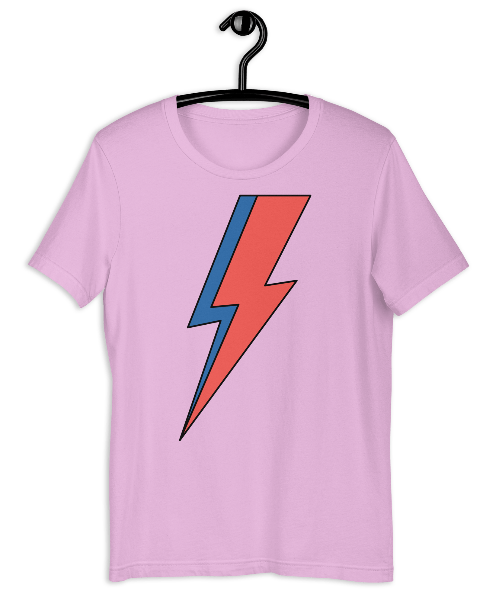 Jolly & Goode Lilac / S Lightning Bolt T-shirt Cheeky British Style