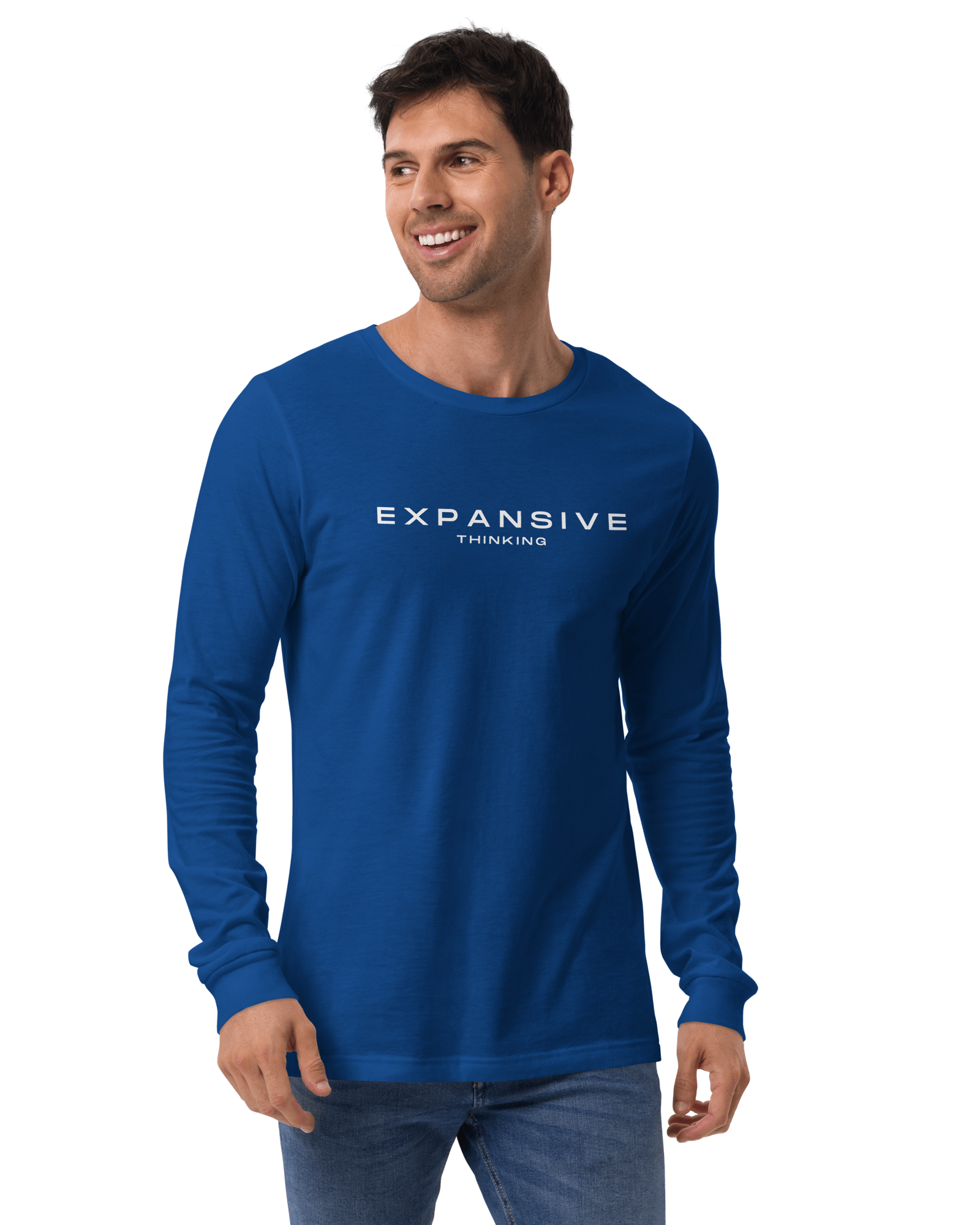 Jolly & Goode long sleeve shirts Expansive Thinking Long-Sleeve Shirt Cheeky British Style