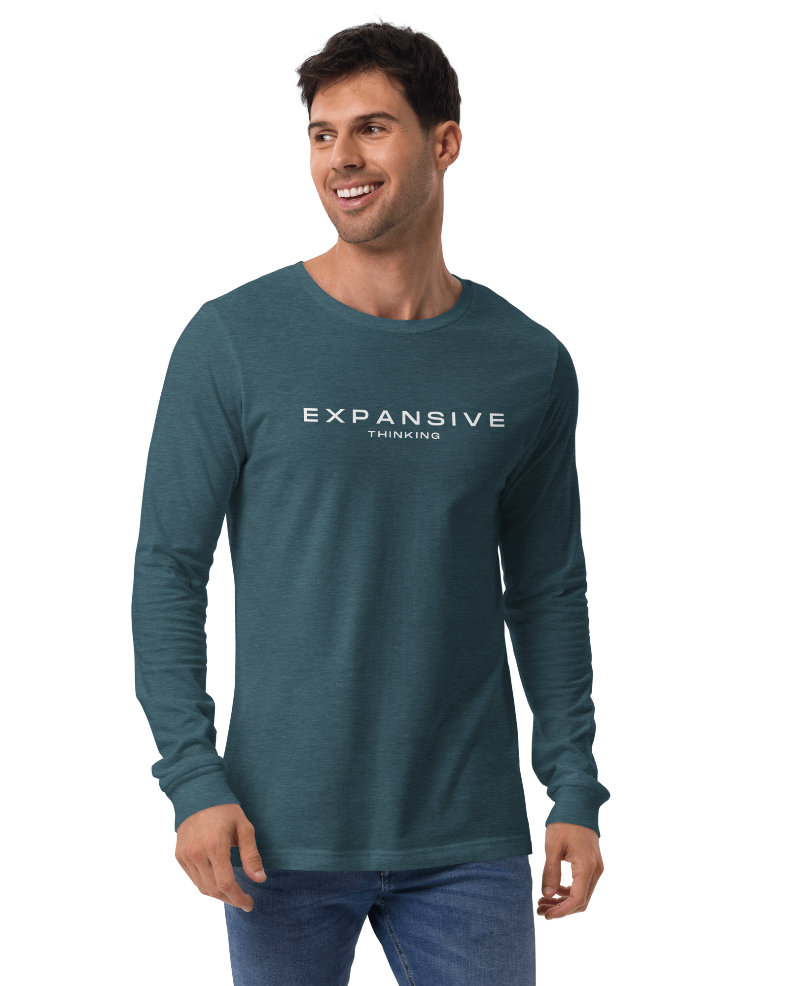 Jolly & Goode long sleeve shirts Expansive Thinking Long-Sleeve Shirt Cheeky British Style