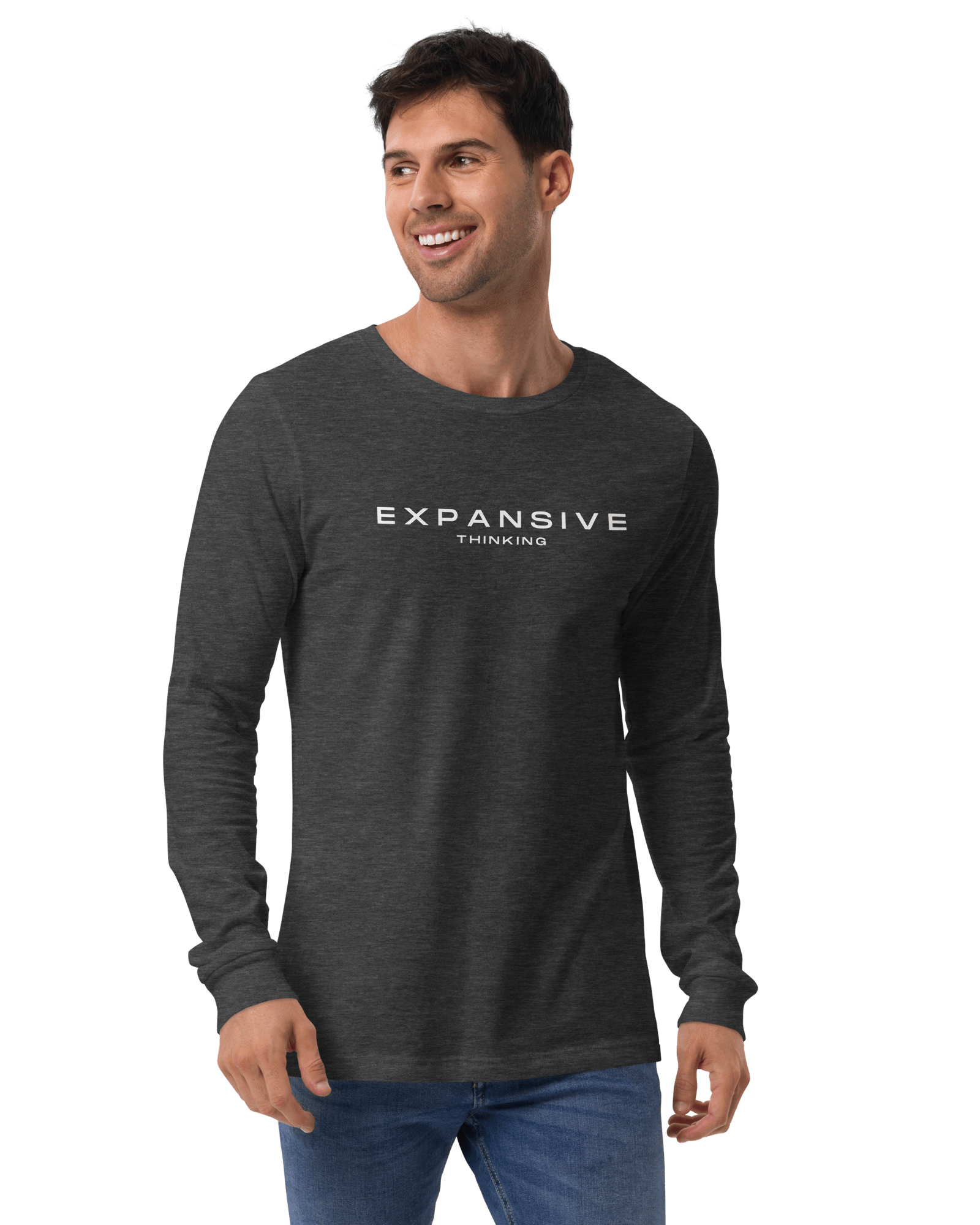 Jolly & Goode long sleeve shirts Expansive Thinking Long-Sleeve Shirt Cheeky British Style