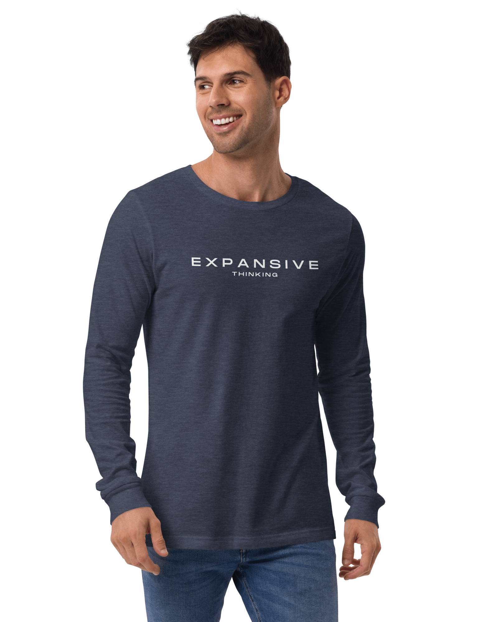 Jolly & Goode long sleeve shirts Expansive Thinking Long-Sleeve Shirt Cheeky British Style