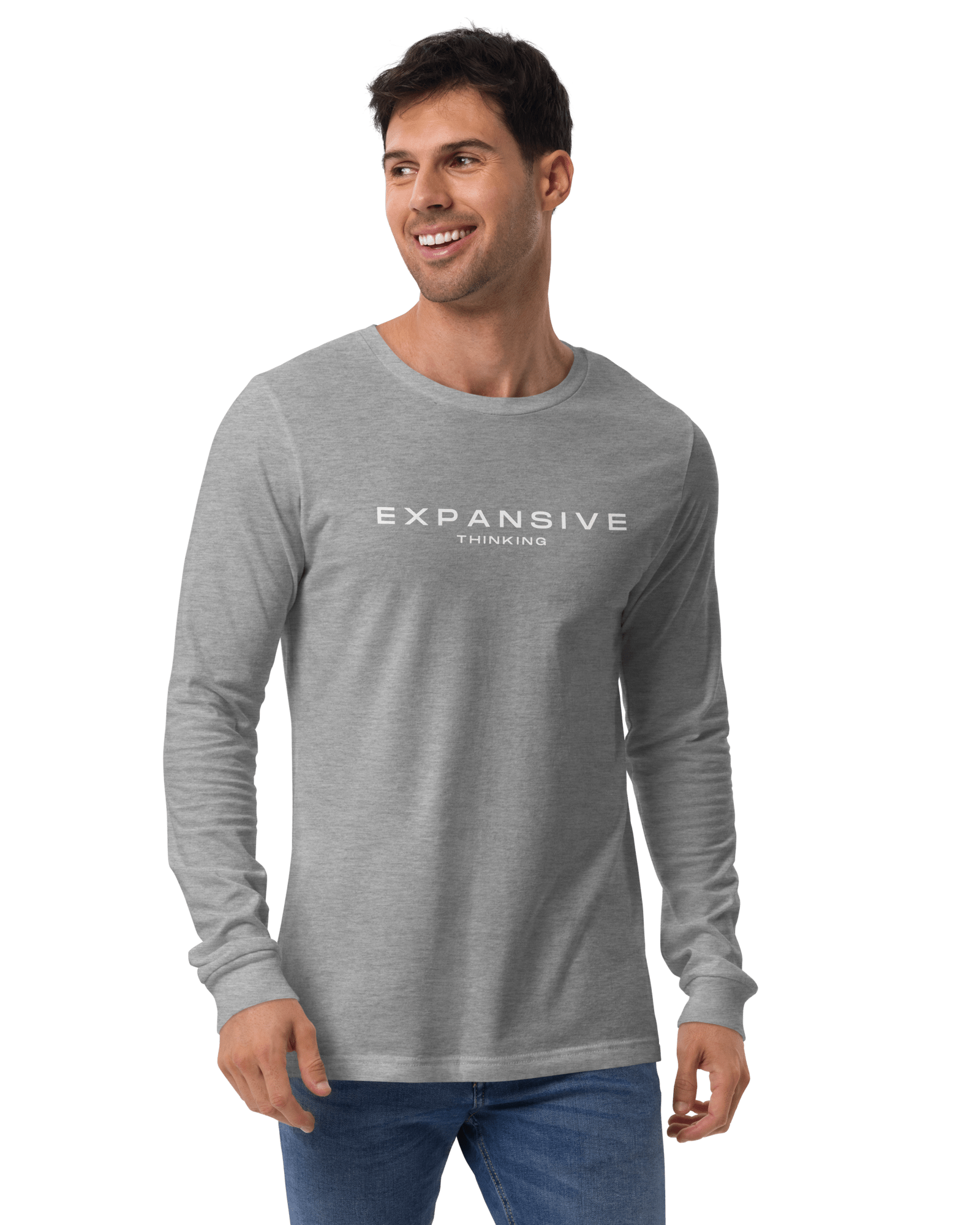 Jolly & Goode long sleeve shirts Expansive Thinking Long-Sleeve Shirt Cheeky British Style