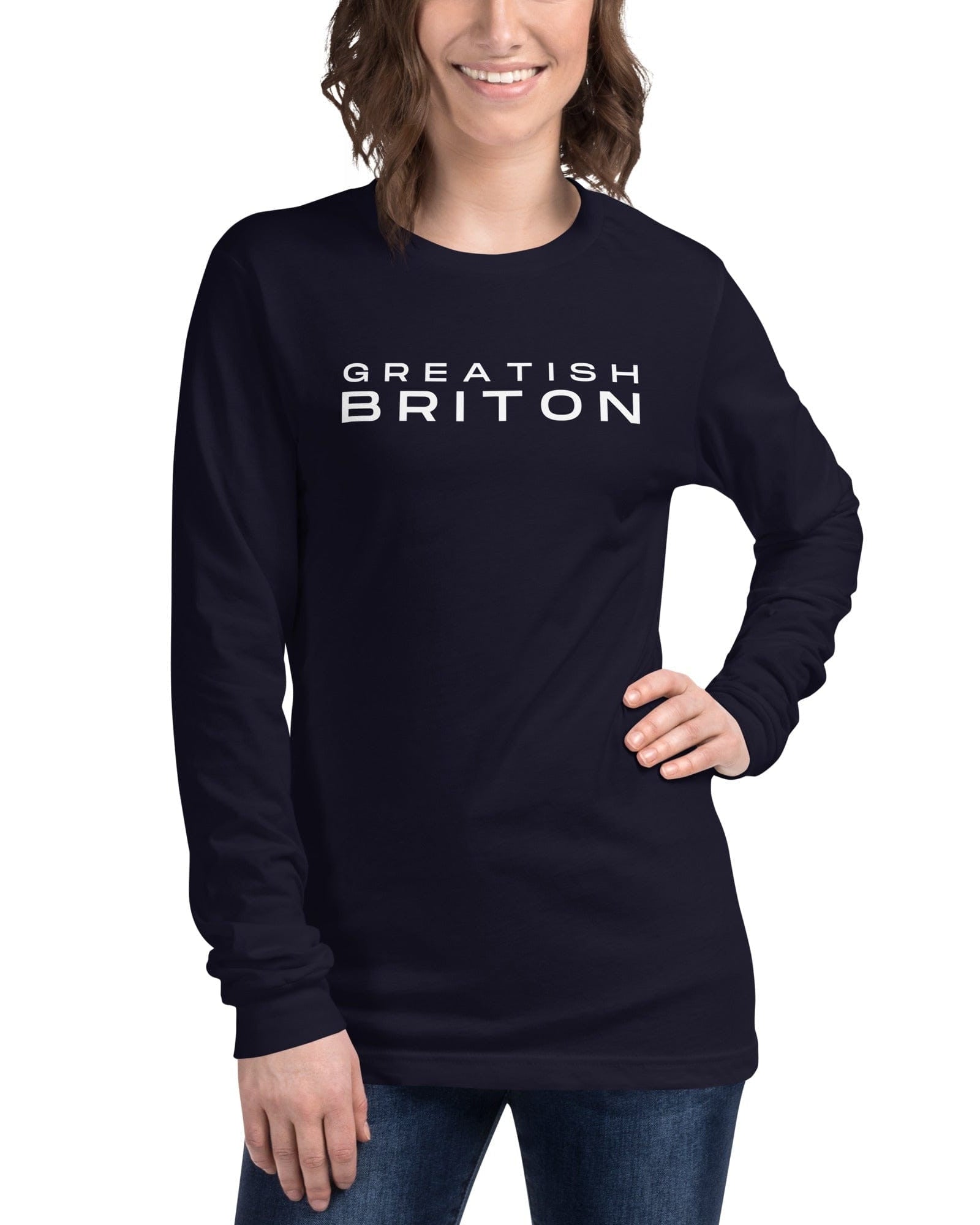 Jolly & Goode long sleeve shirts Greatish Briton Long-Sleeve Shirt Cheeky British Style