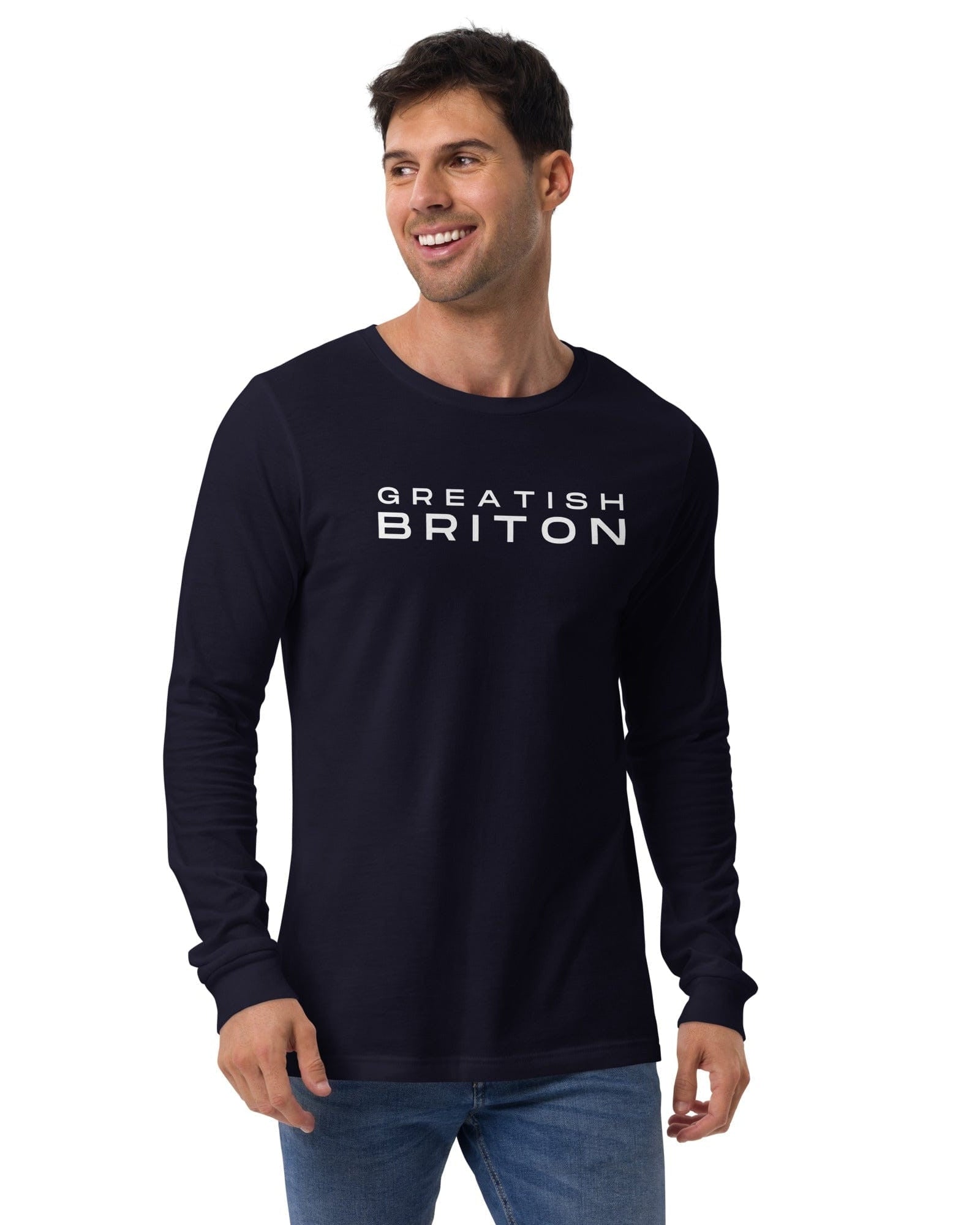 Jolly & Goode long sleeve shirts Greatish Briton Long-Sleeve Shirt Cheeky British Style