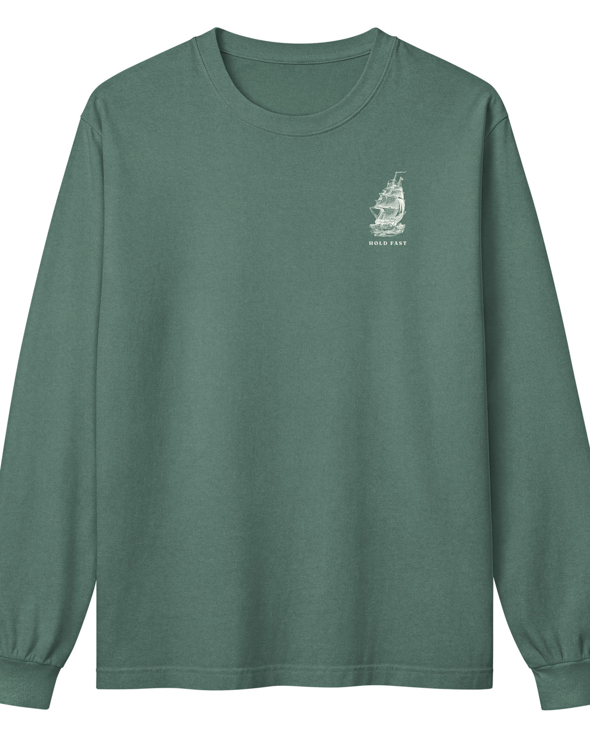 Jolly & Goode long sleeve shirts Hold Fast Nautical Heavyweight Cotton Long Sleeve Shirt Cheeky British Style