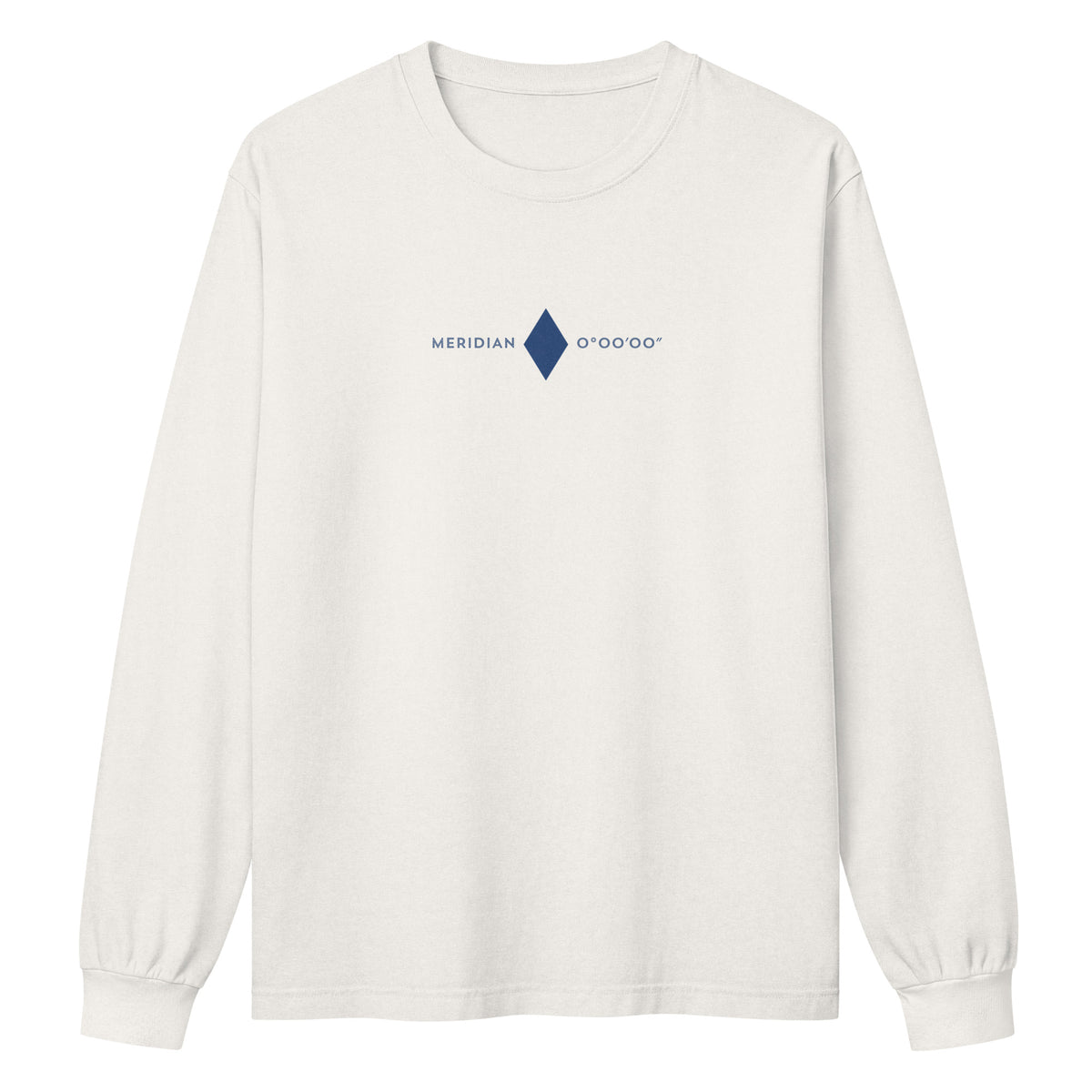 Jolly & Goode long sleeve shirts Prime Meridian 0° 0′ 0″ Long Sleeve Shirt Cheeky British Style