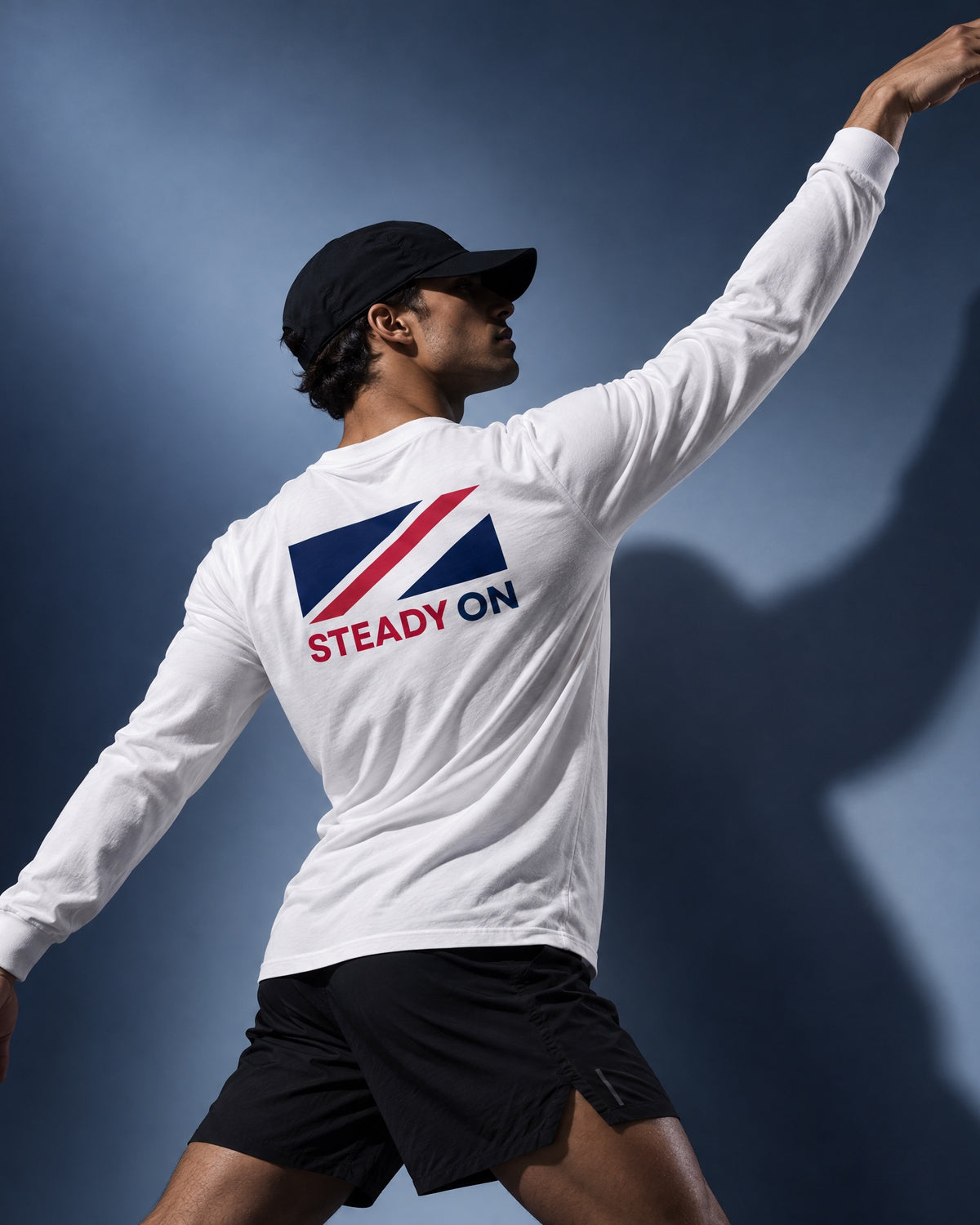 Jolly & Goode long sleeve shirts Steady On Long Sleeve Tee Cheeky British Style
