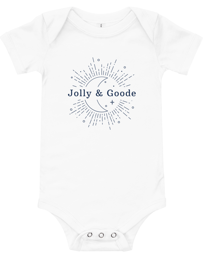 Jolly & Goode Lunar Onesie White / 3-6m Jolly & Goode