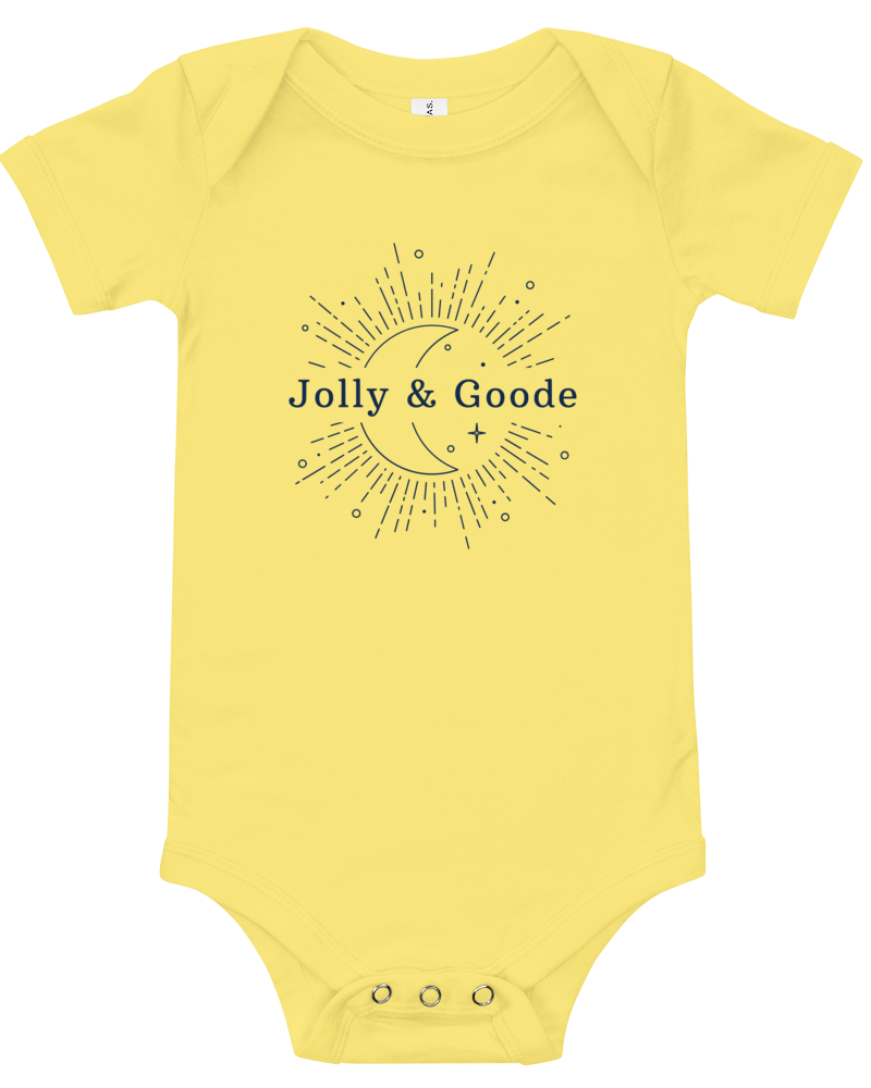 Jolly & Goode Lunar Onesie Yellow / 3-6m Jolly & Goode