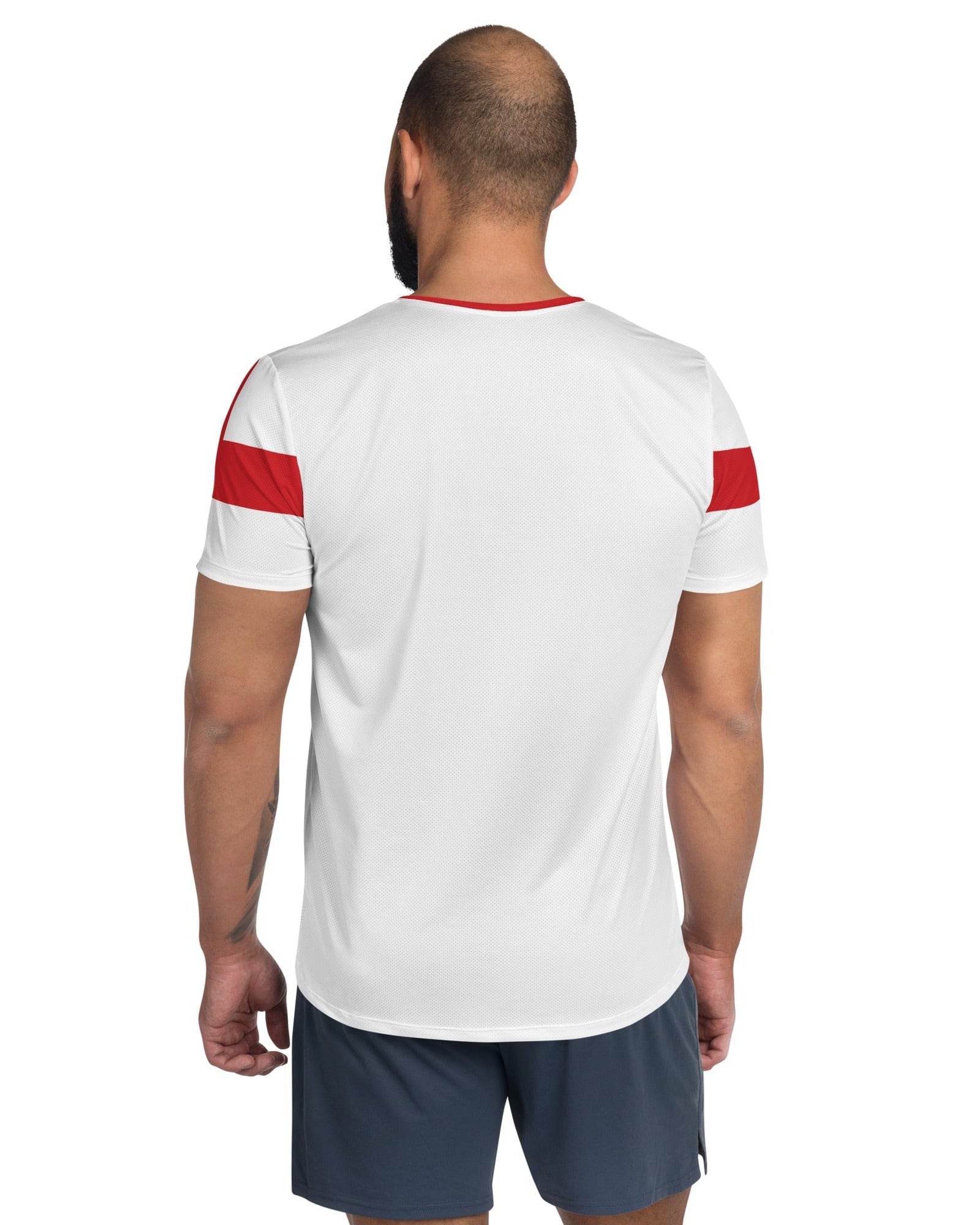 Jolly & Goode men's athletic shirts Flag of England Men's Workout Shirt Cheeky British Style