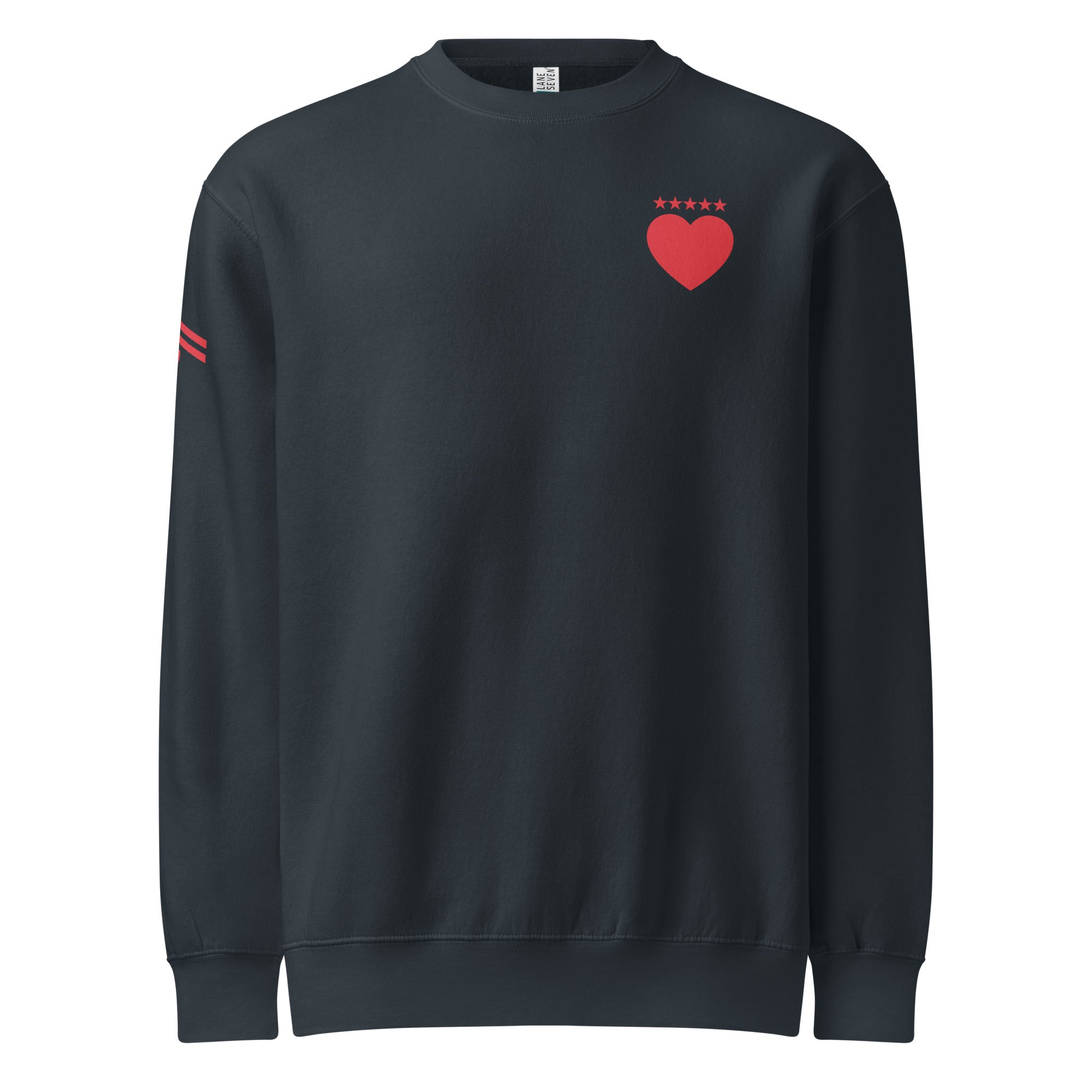Jolly & Goode Navy / S Army of Love Crew Neck Sweatshirt | Unisex Cheeky British Style