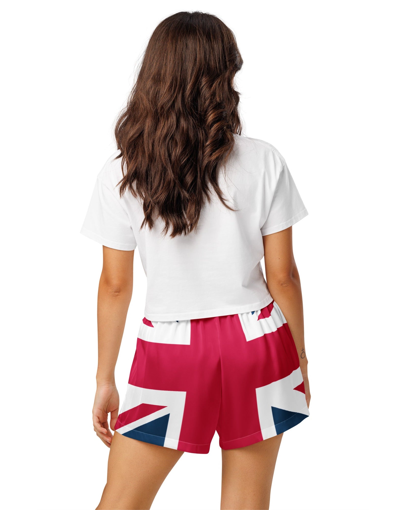Jolly & Goode Pajama Shorts Women’s Union Jack Pajama Shorts Cheeky British Style
