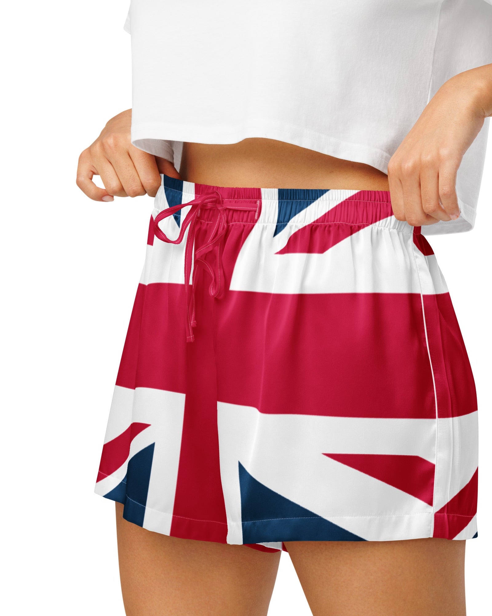 Jolly & Goode Pajama Shorts XS Women’s Union Jack Pajama Shorts Cheeky British Style