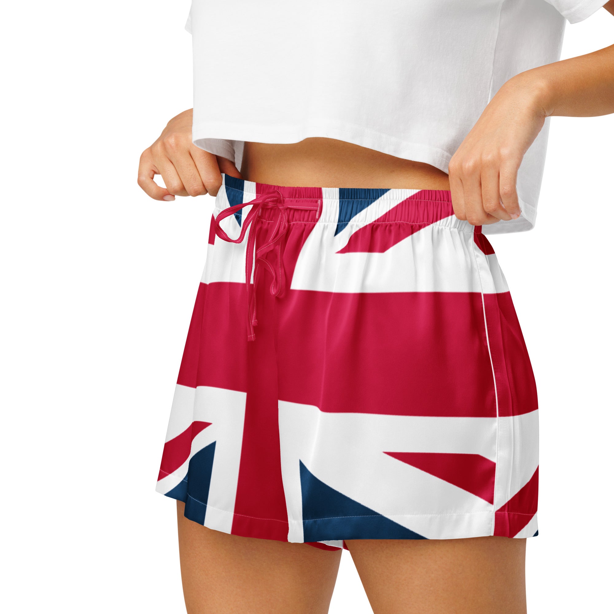 Jolly & Goode Pajama Shorts XS Women’s Union Jack Pajama Shorts Cheeky British Style