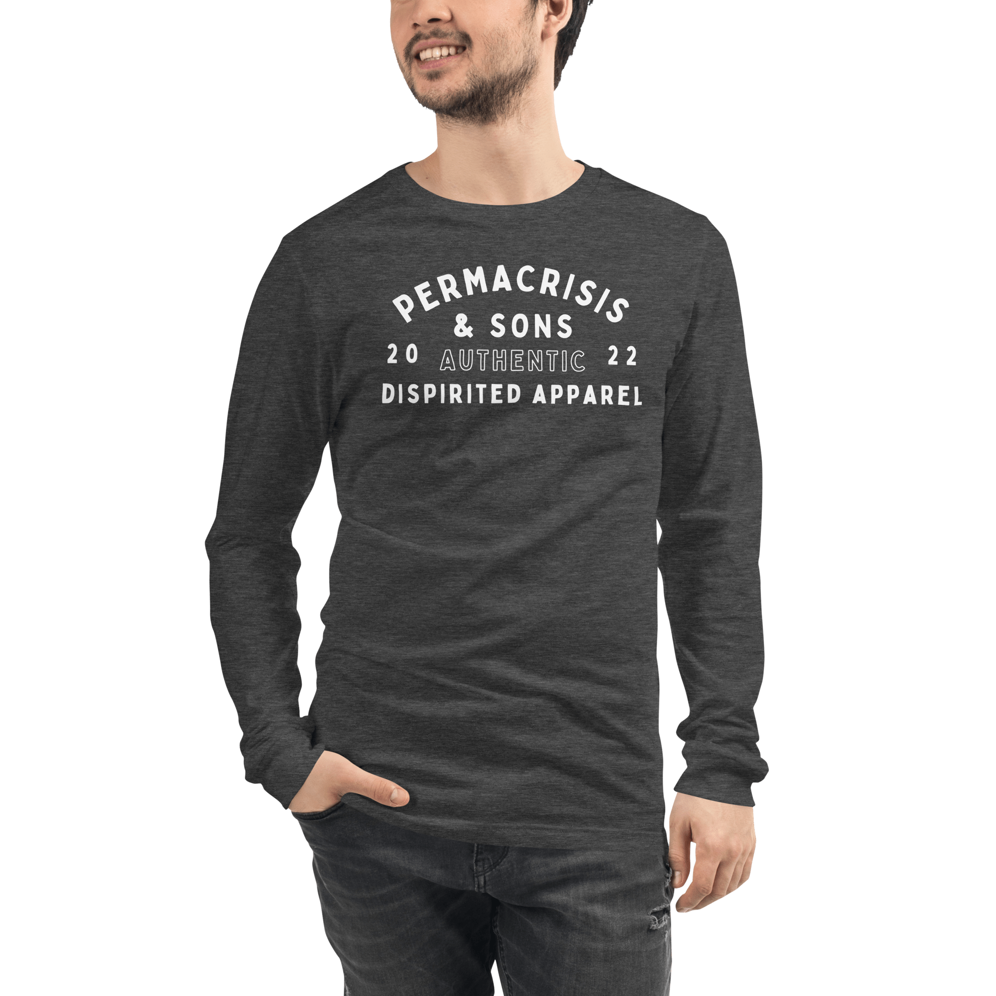 Jolly & Goode Permacrisis & Sons Long-Sleeve Shirt Cheeky British Style