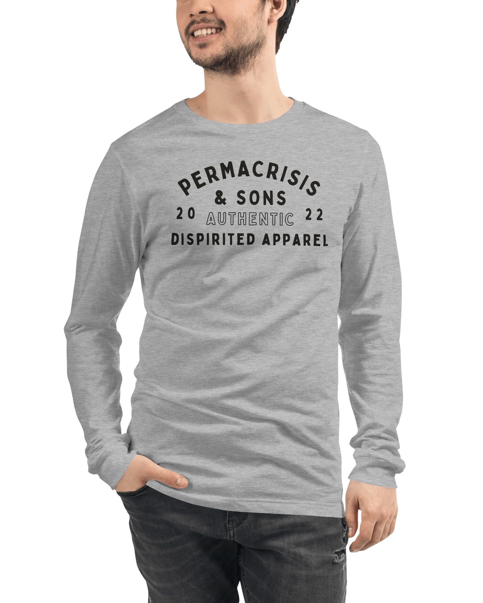 Jolly & Goode Permacrisis & Sons Long-Sleeve Shirt Cheeky British Style