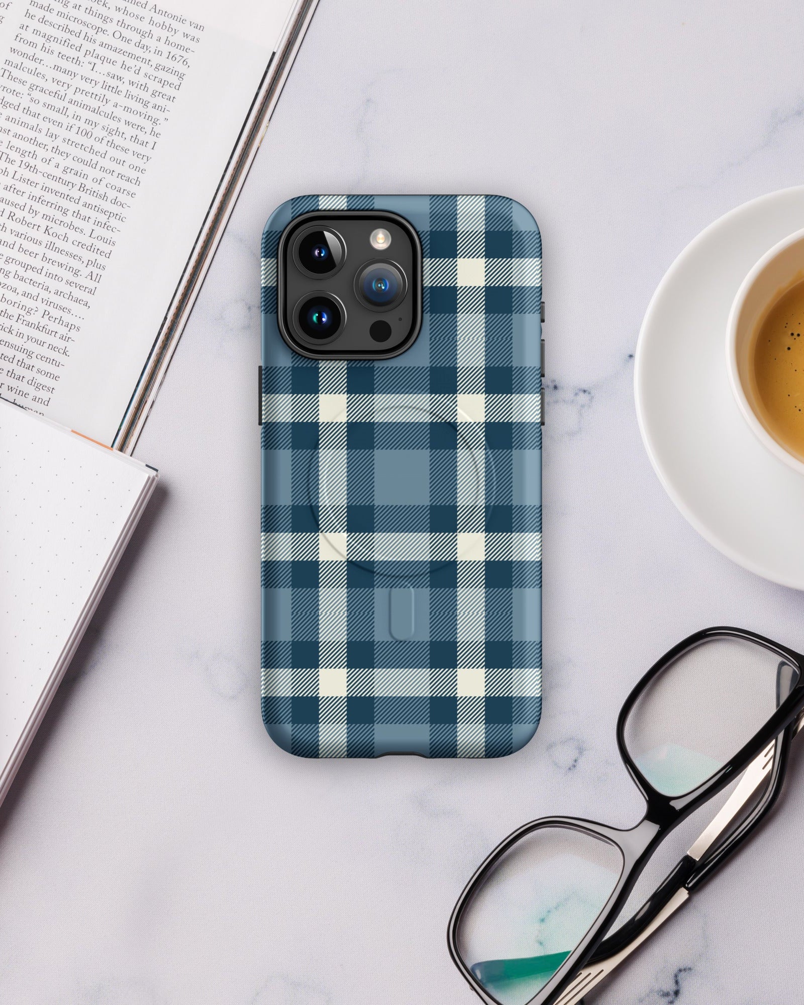 Jolly & Goode Phone Cases Cheeky Check MagSafe® tough case for iPhone® Cheeky British Style