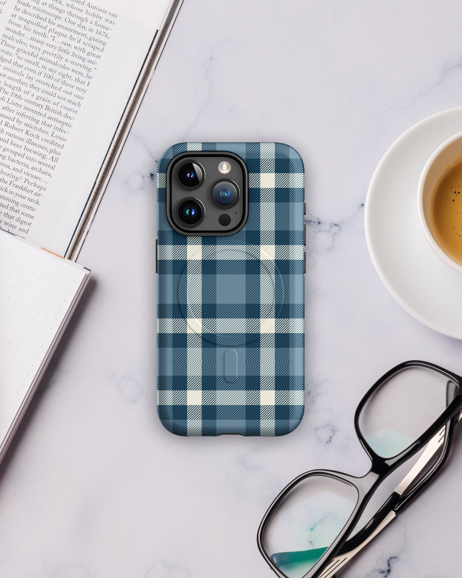 Jolly & Goode Phone Cases Cheeky Check MagSafe® tough case for iPhone® Cheeky British Style