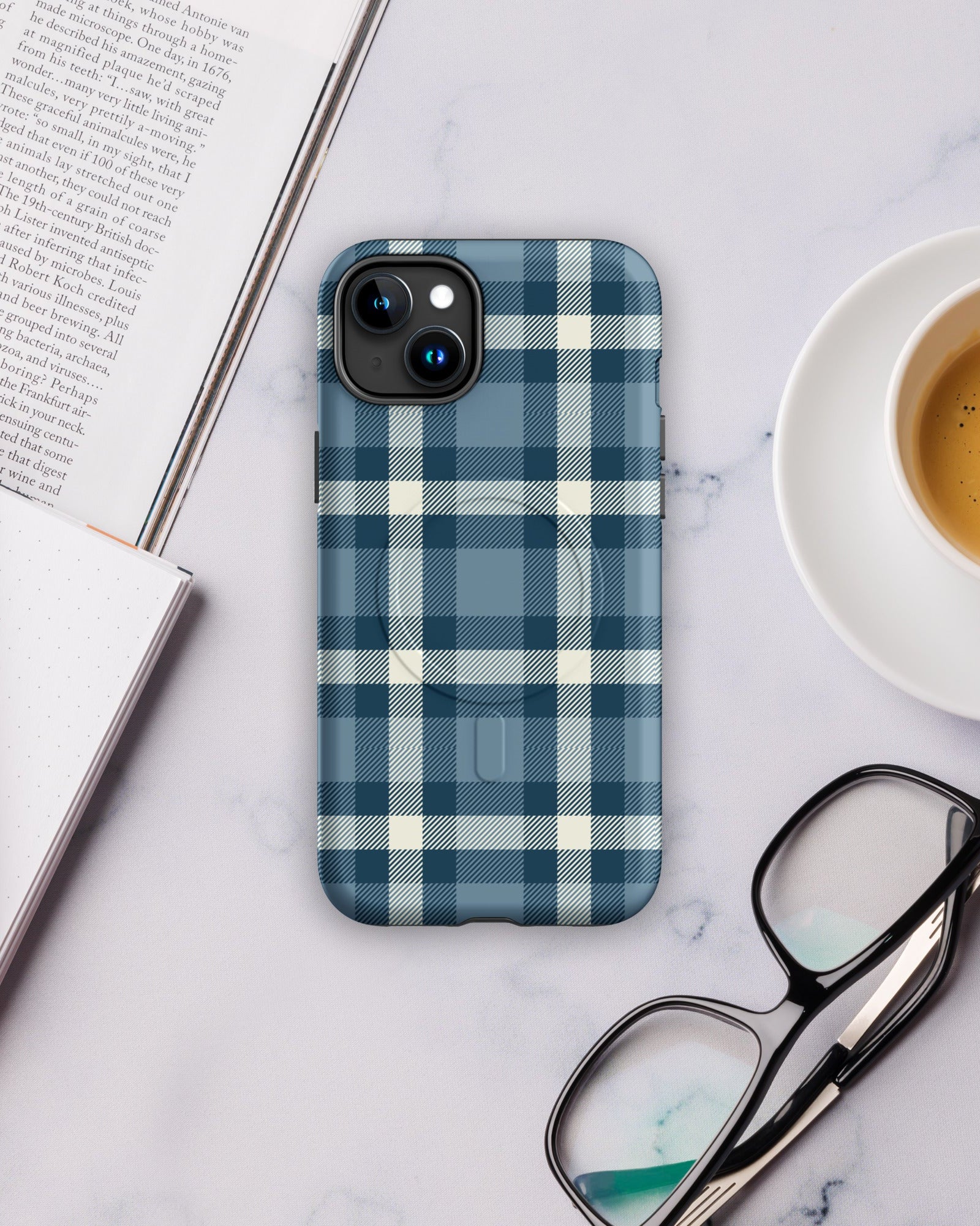 Jolly & Goode Phone Cases Cheeky Check MagSafe® tough case for iPhone® Cheeky British Style