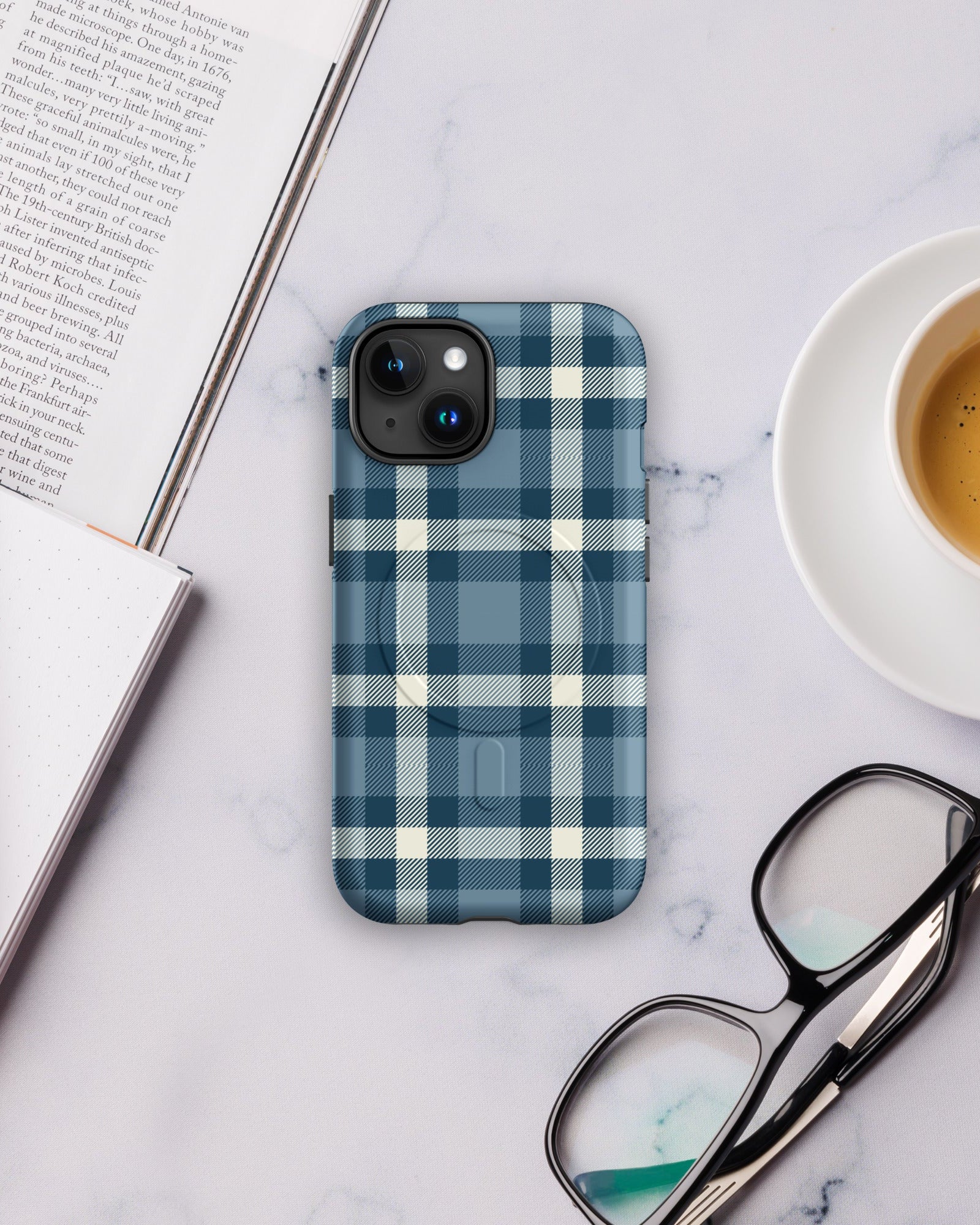 Jolly & Goode Phone Cases Cheeky Check MagSafe® tough case for iPhone® Cheeky British Style