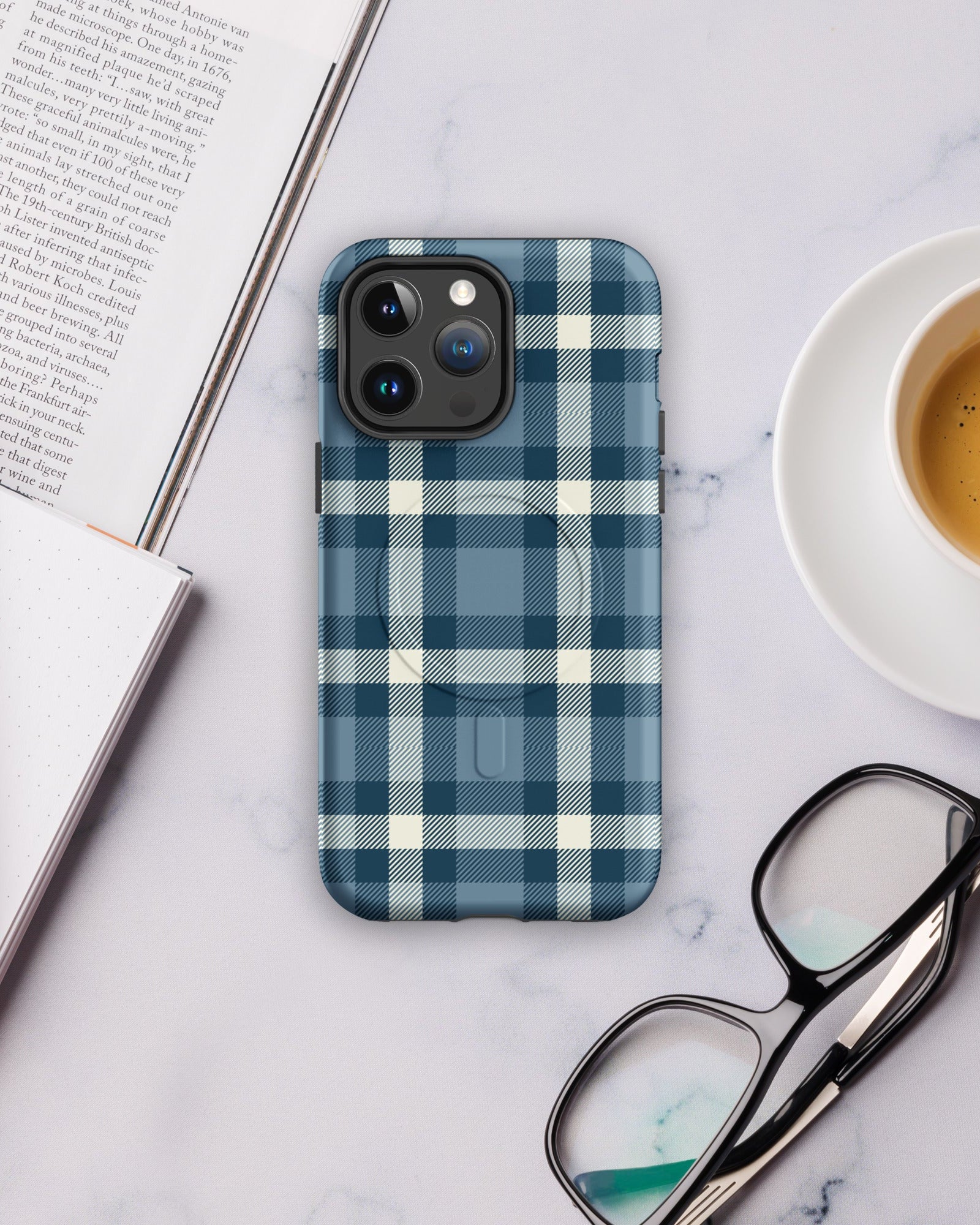 Jolly & Goode Phone Cases Cheeky Check MagSafe® tough case for iPhone® Cheeky British Style