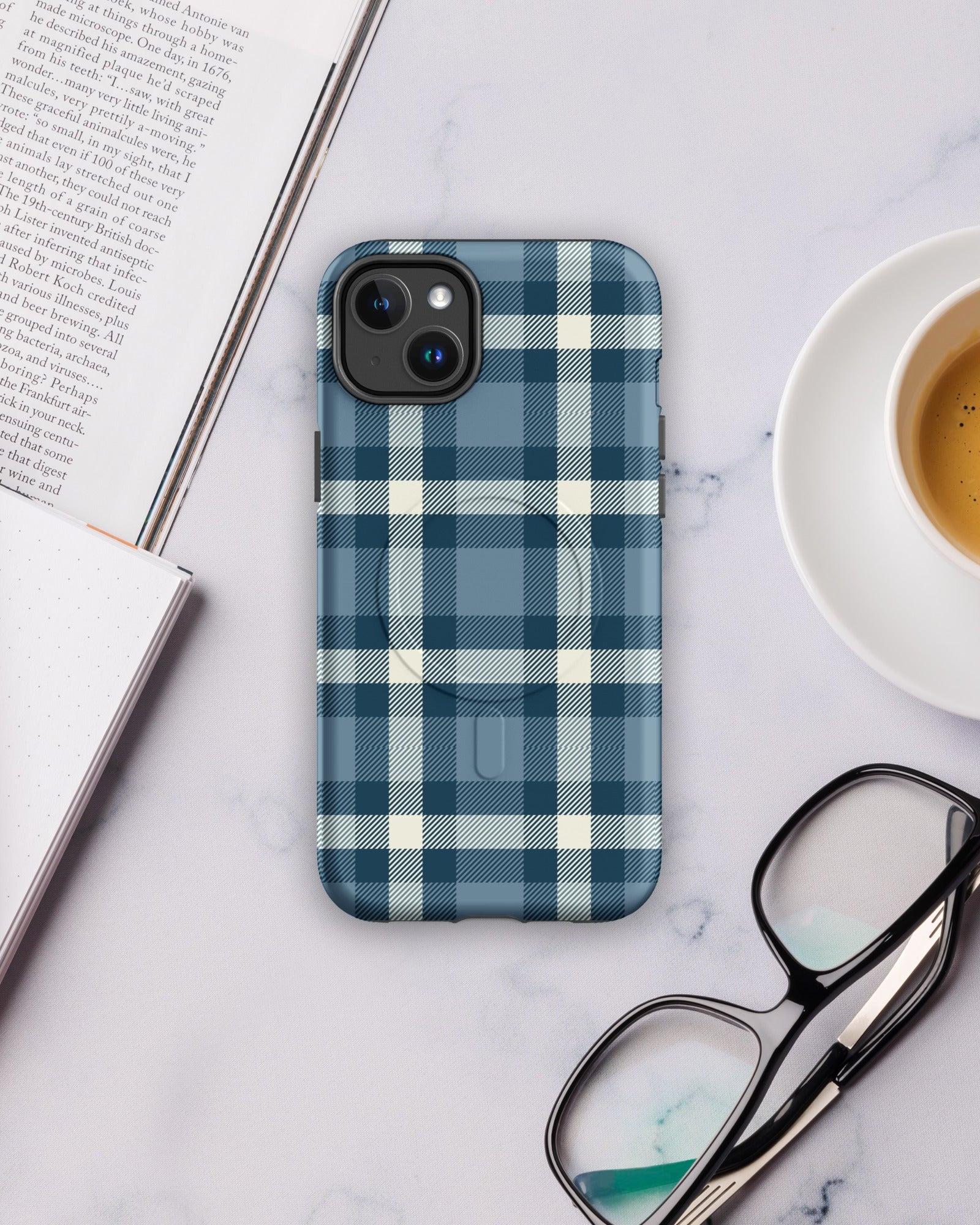 Jolly & Goode Phone Cases Cheeky Check MagSafe® tough case for iPhone® Cheeky British Style